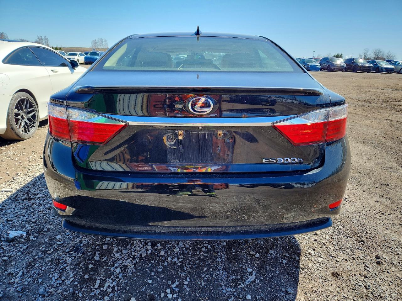 2015 Lexus Es 300h Black vin: JTHBW1GG9F2095363