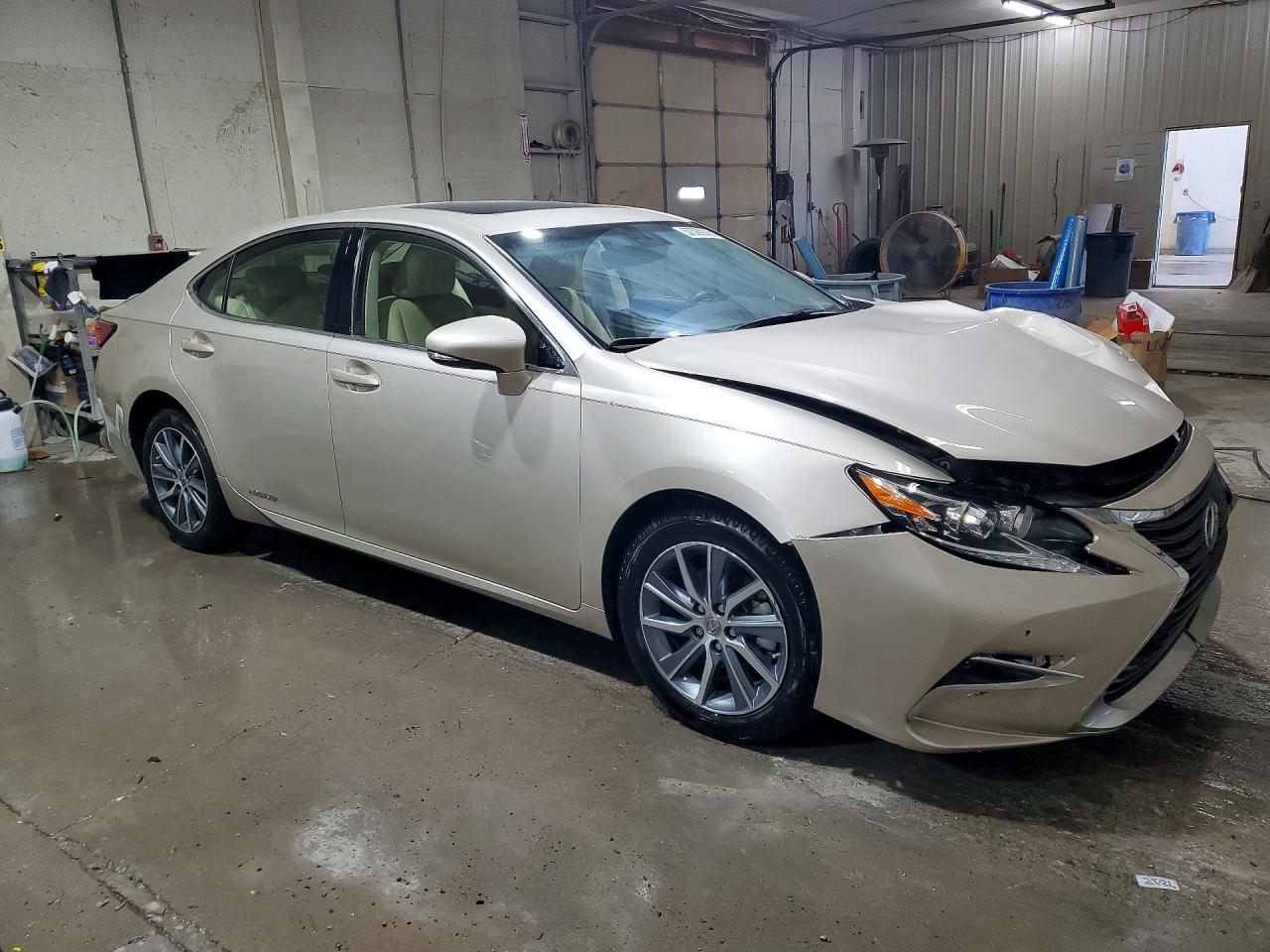 2016 Lexus Es 300h Beige vin: JTHBW1GG9G2110638
