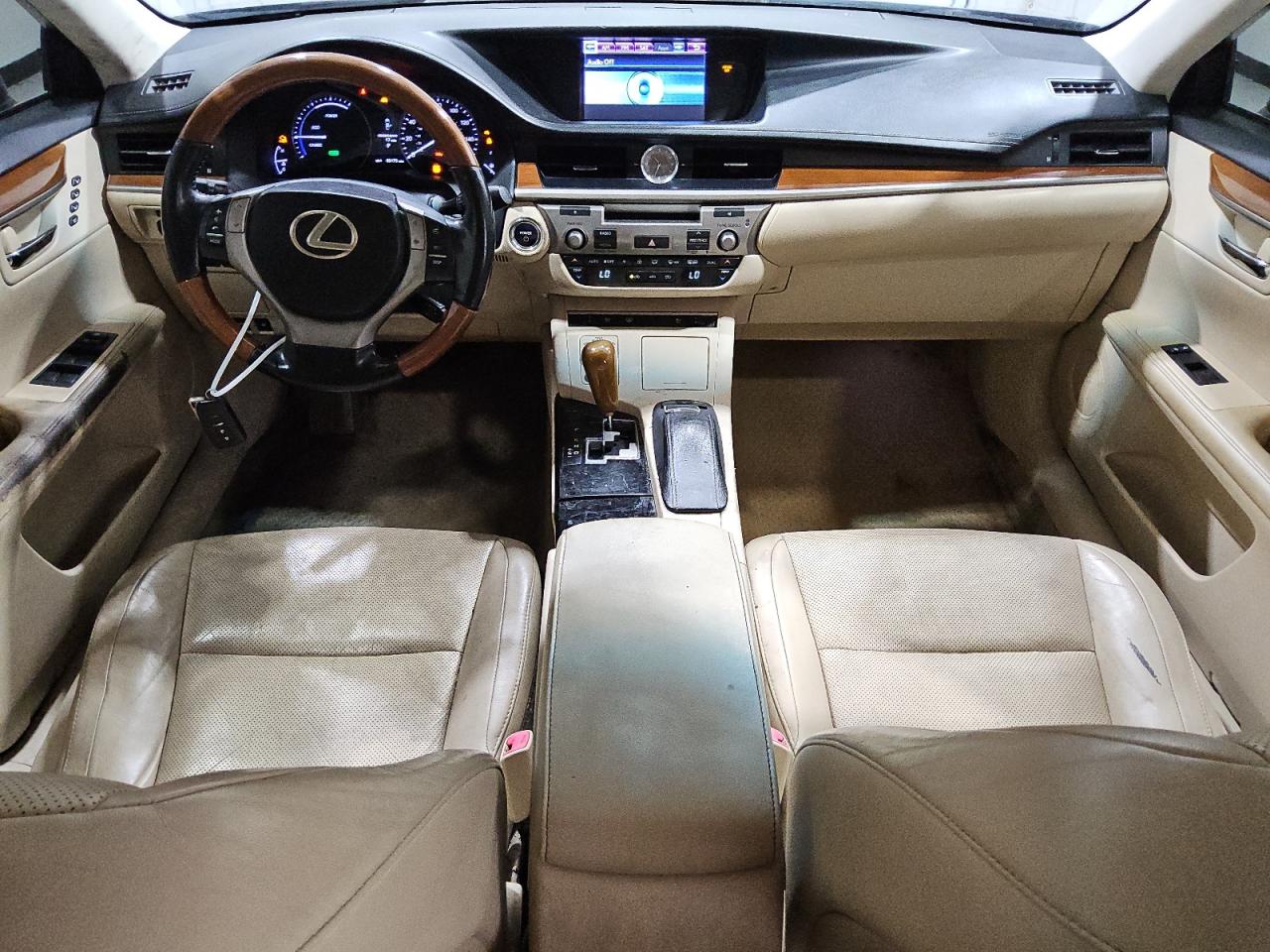 2013 Lexus Es 300h Blue vin: JTHBW1GGXD2004601 Damage: Right Front Seat, Stained, Permanent