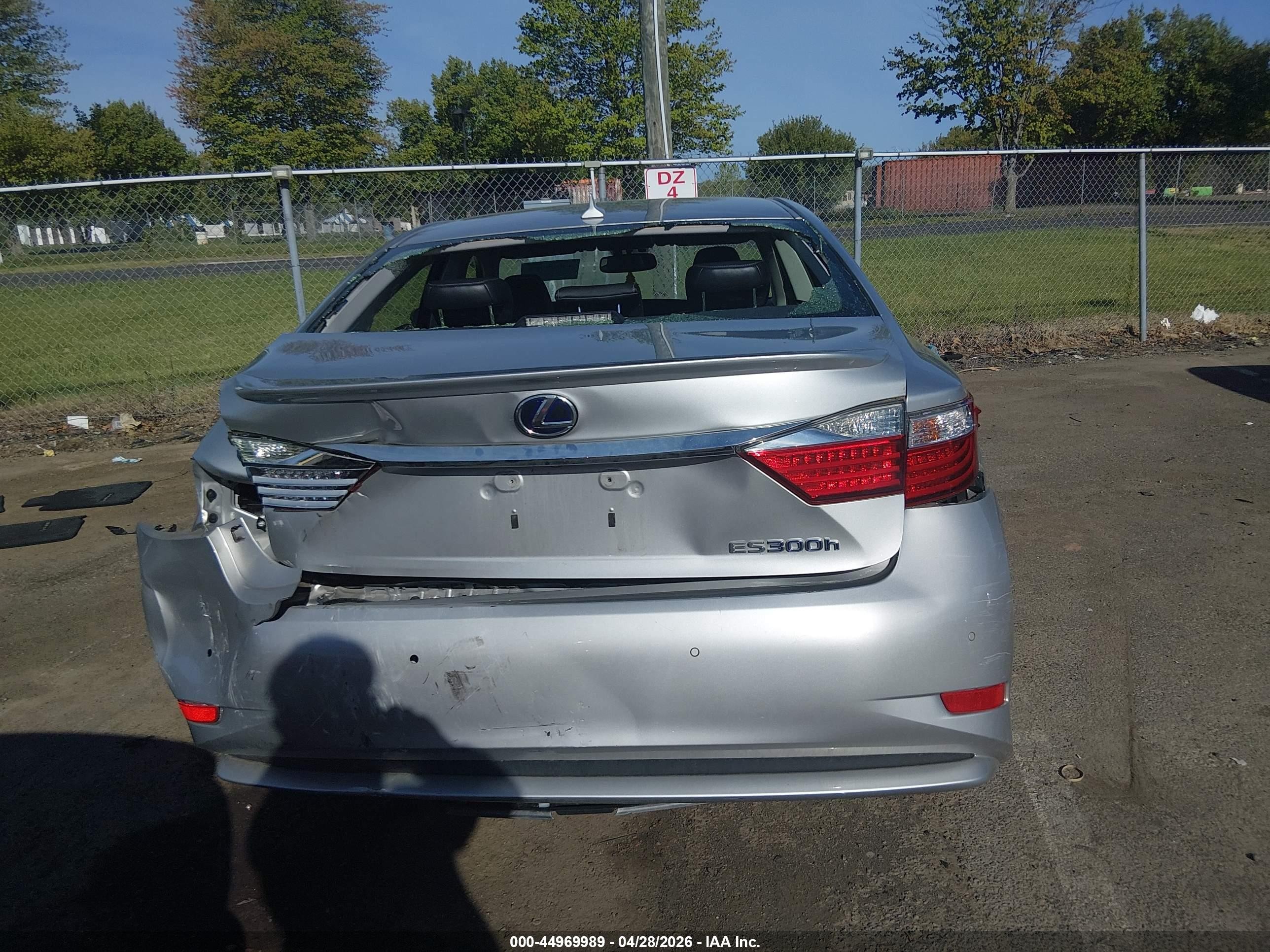 2013 Lexus Es 300h   Silver vin: JTHBW1GGXD2021687