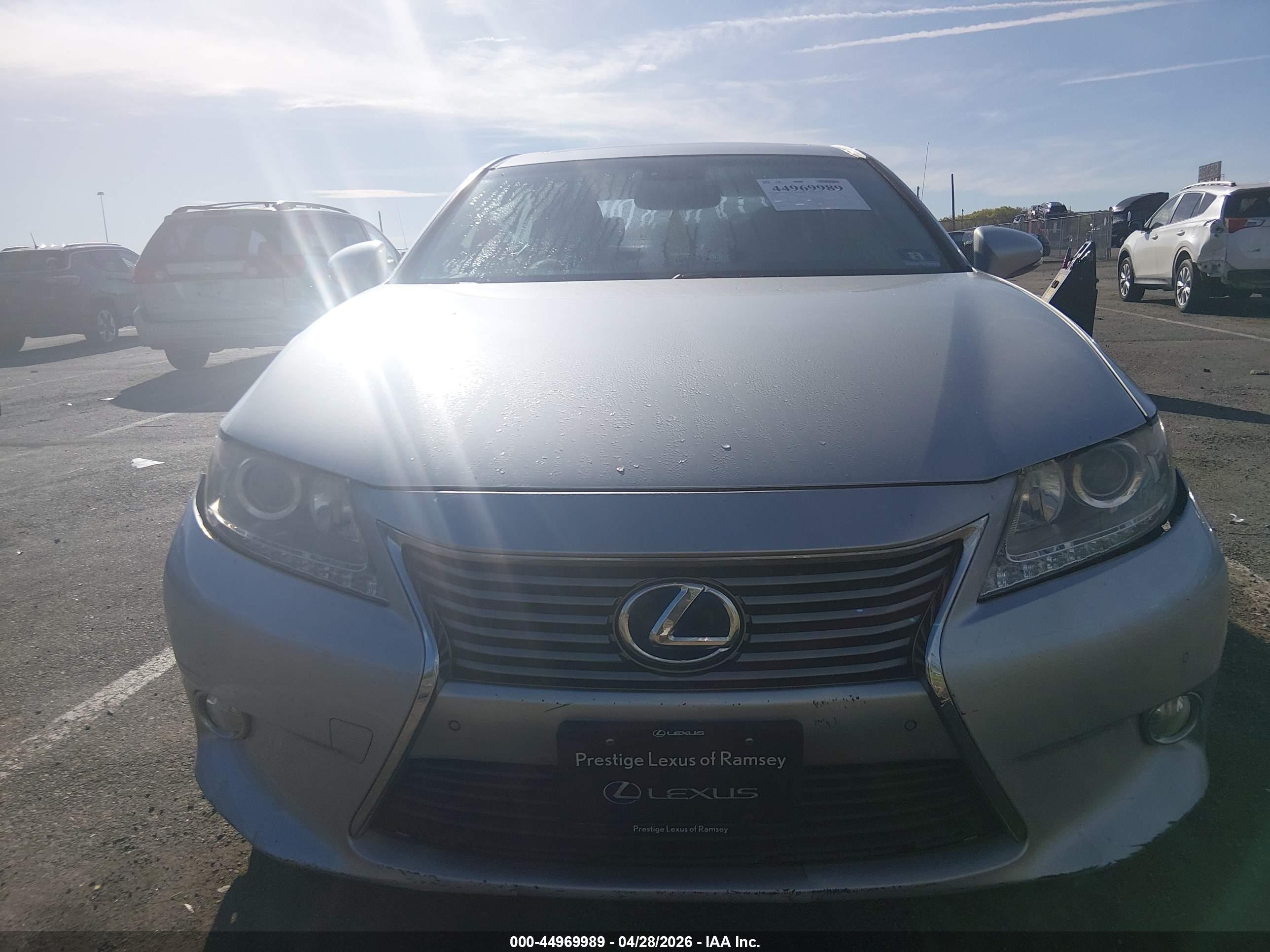 2013 Lexus Es 300h   Silver vin: JTHBW1GGXD2021687