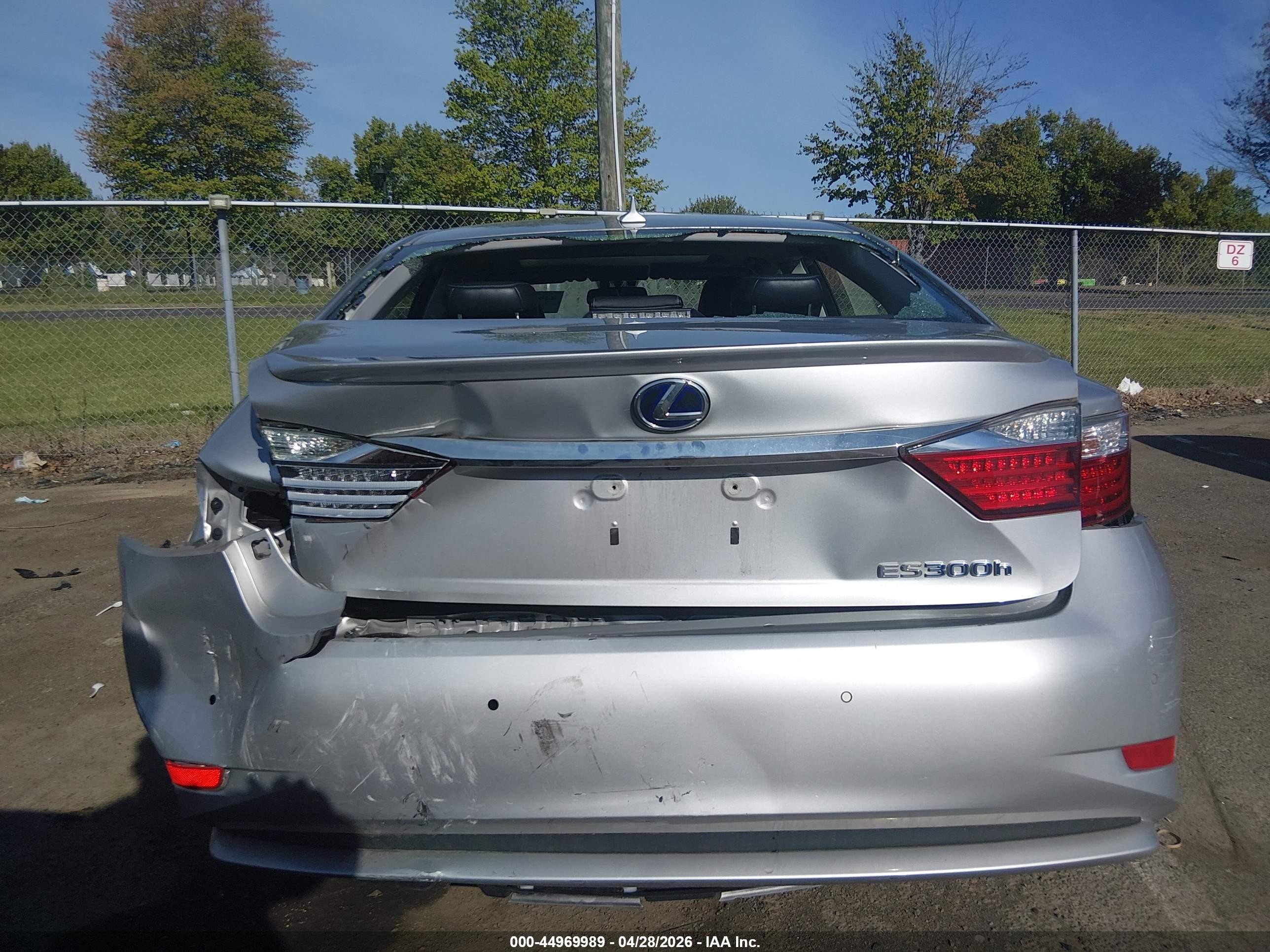 2013 Lexus Es 300h   Silver vin: JTHBW1GGXD2021687