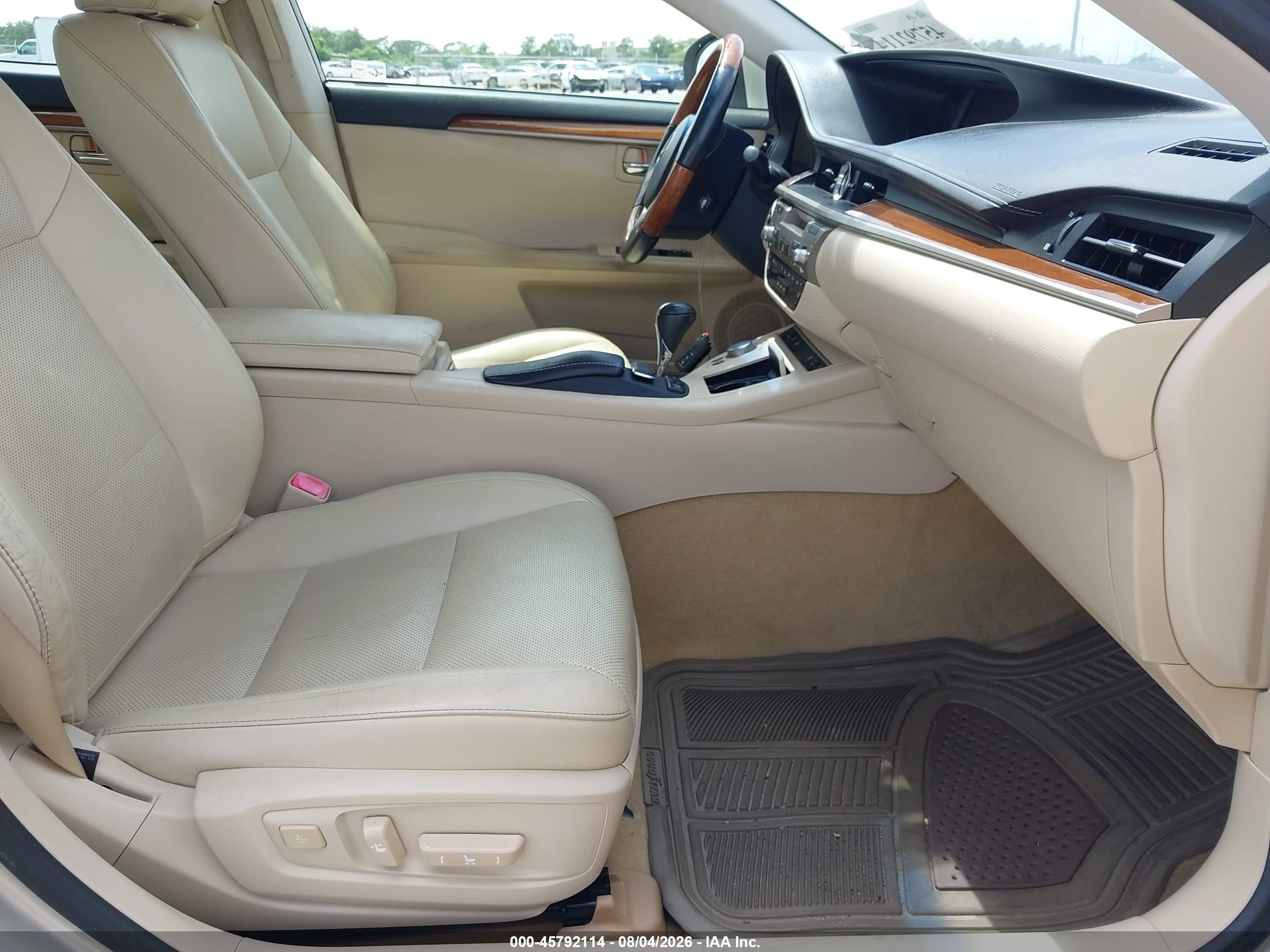 2013 Lexus Es 300h   Champagne vin: JTHBW1GGXD2038358