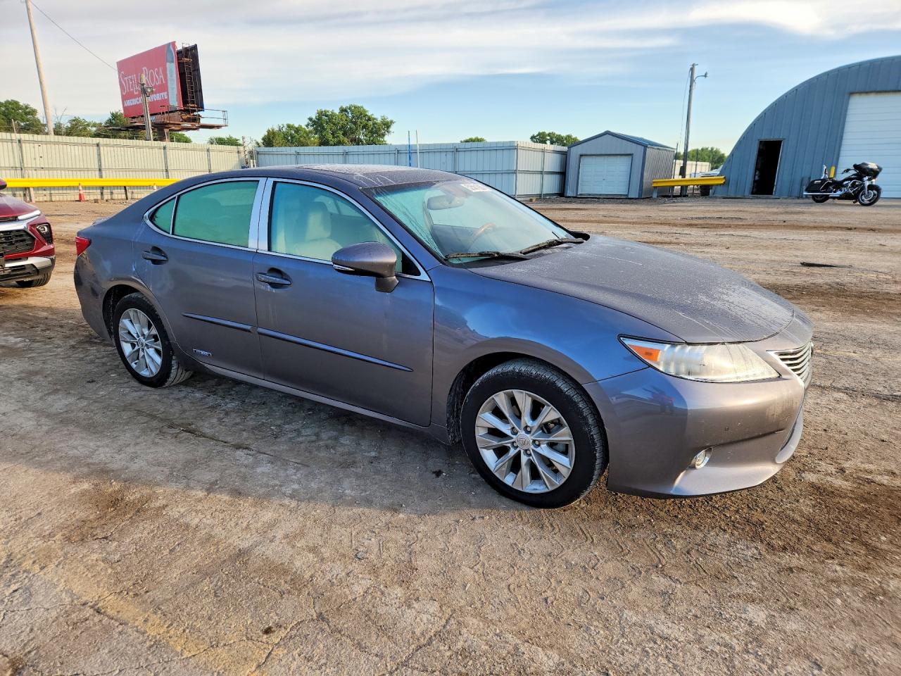 2014 Lexus Es 300h Gray vin: JTHBW1GGXE2042718