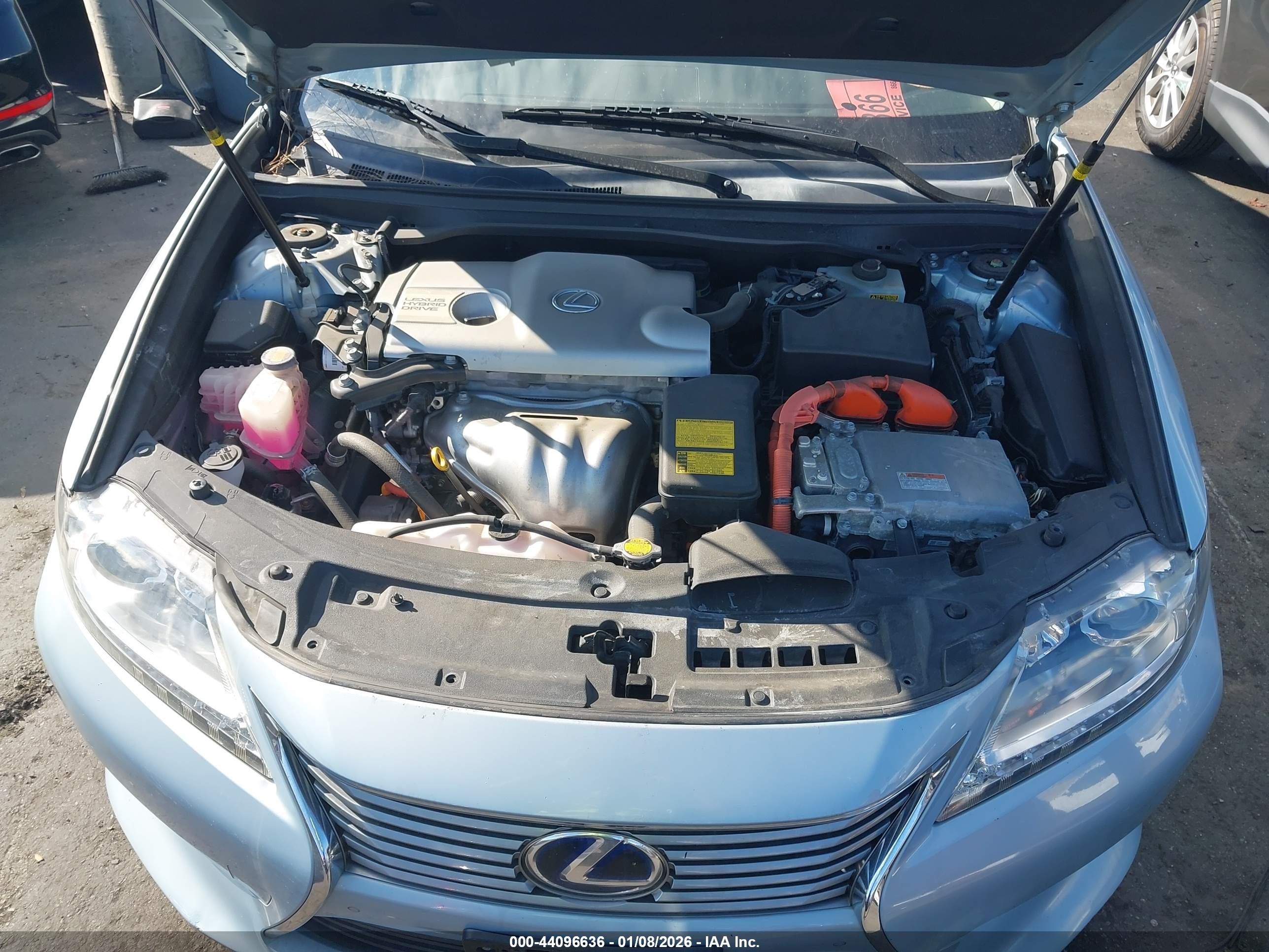 2014 Lexus Es 300h   Light Blue vin: JTHBW1GGXE2060359