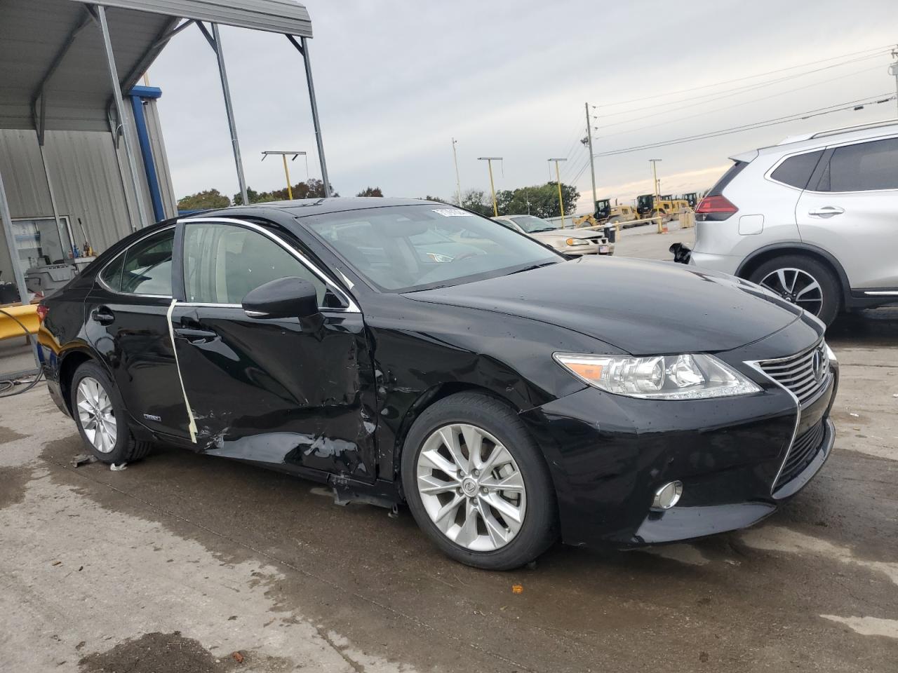 2014 Lexus Es 300h Black vin: JTHBW1GGXE2065688
