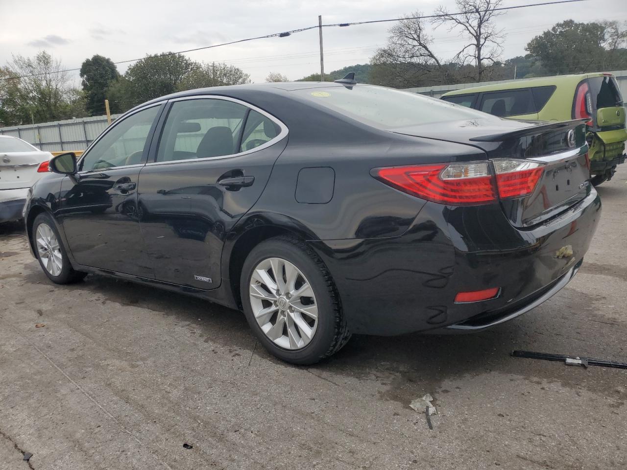 2014 Lexus Es 300h Black vin: JTHBW1GGXE2065688