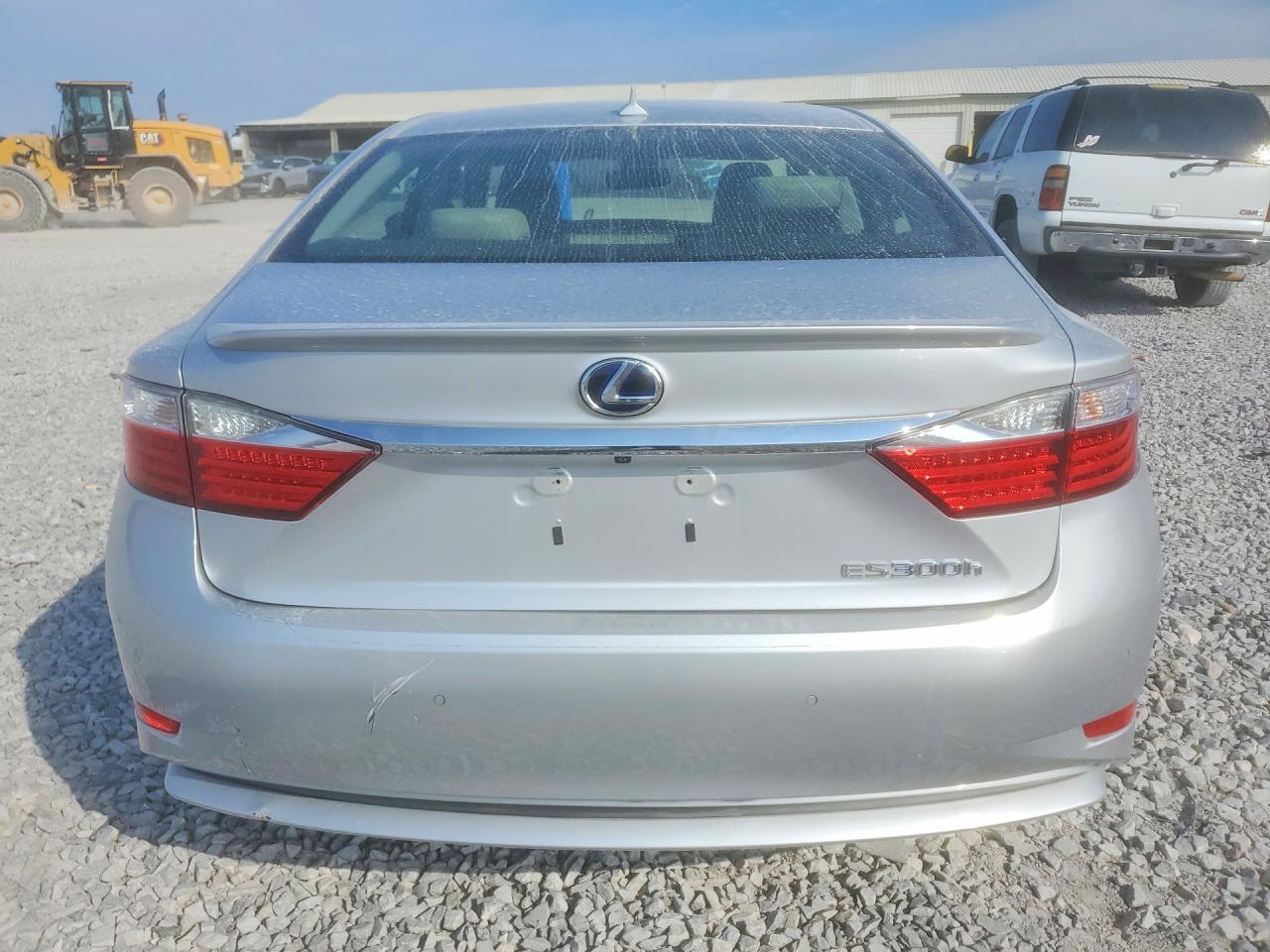 2014 Lexus Es 300h Silver vin: JTHBW1GGXE2073242