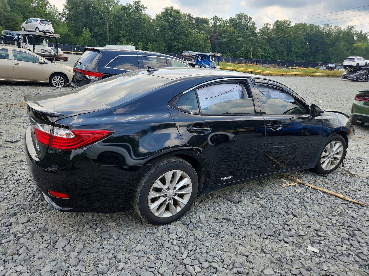 2014 Lexus Es 300h Blue vin: JTHBW1GGXE2073726