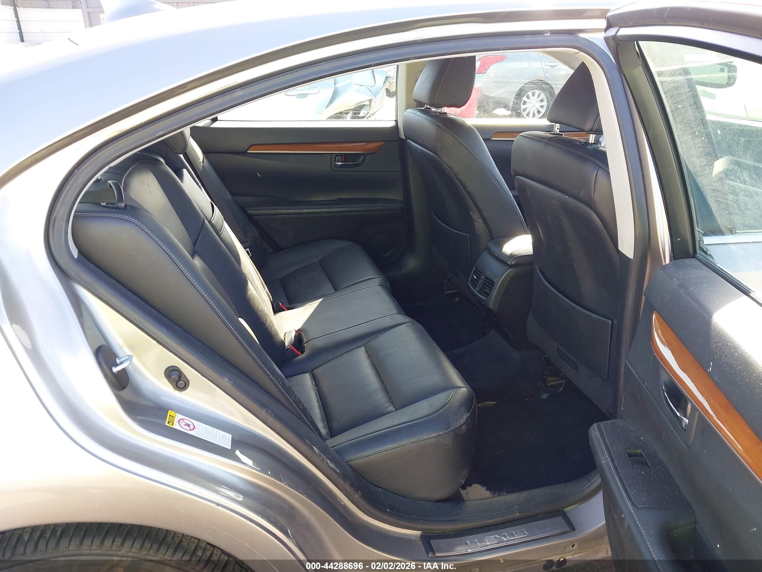 2015 Lexus Es 300h   Gray vin: JTHBW1GGXF2079348