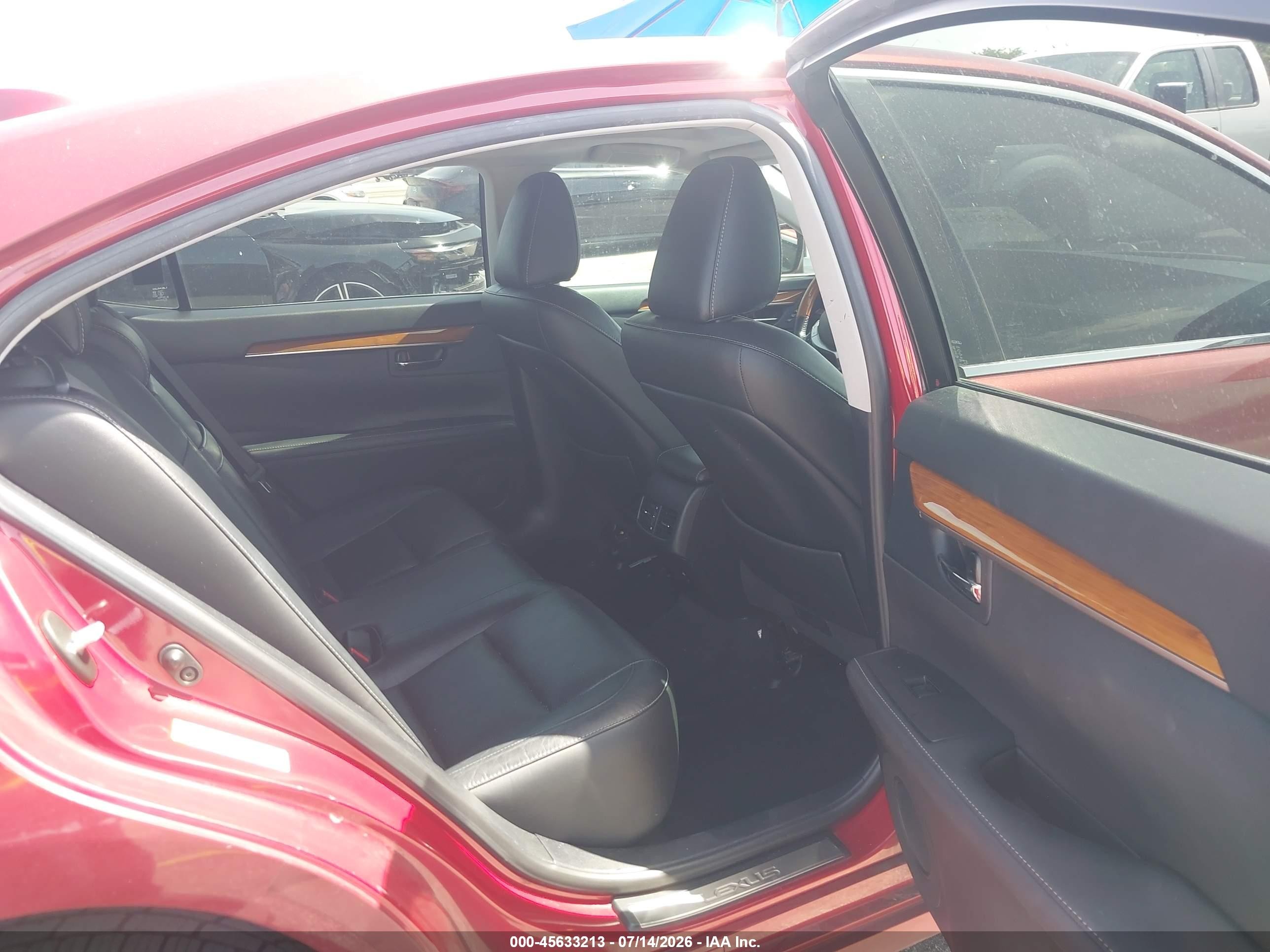 2015 Lexus Es 300h   Red vin: JTHBW1GGXF2086610