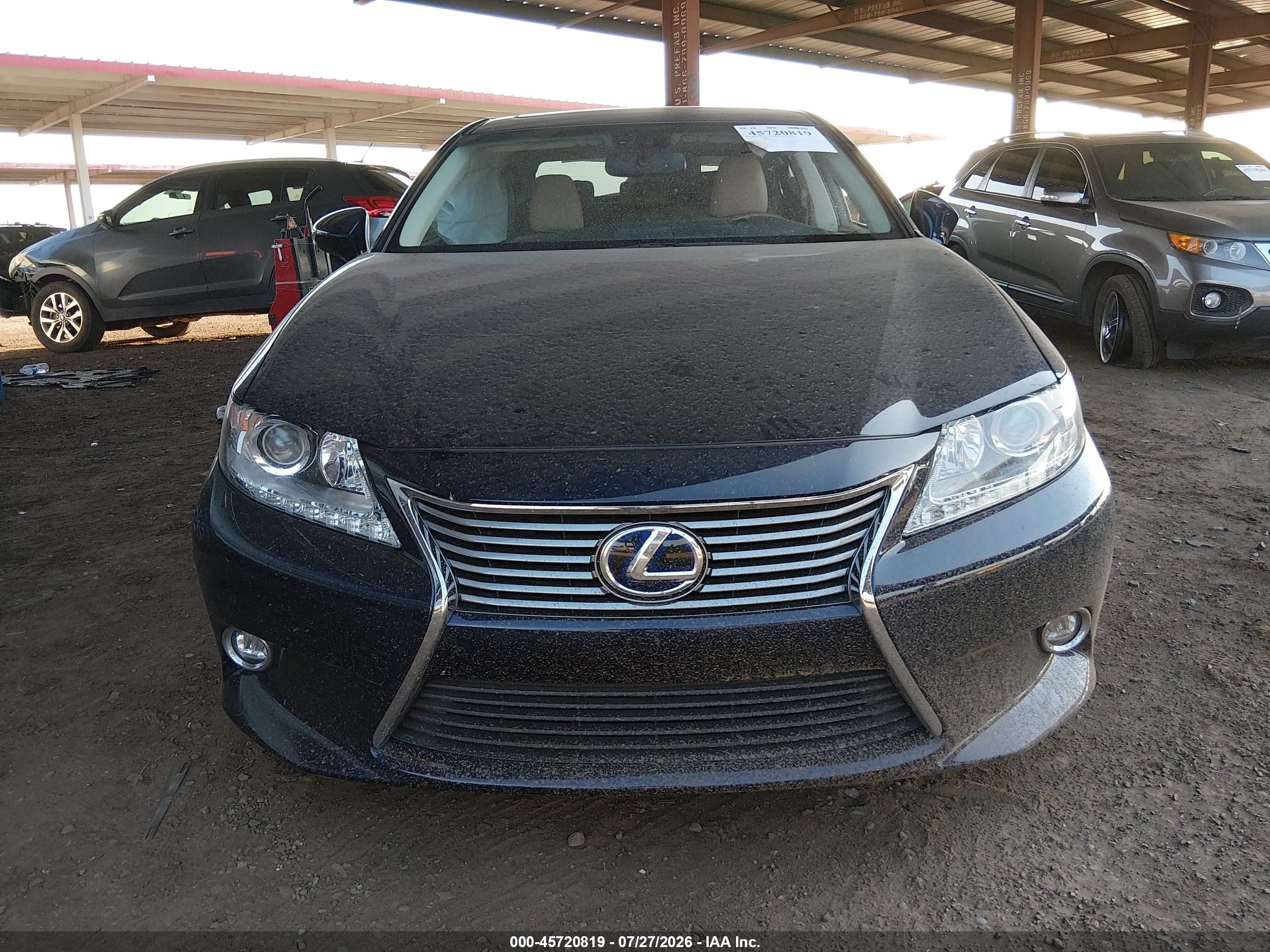 2015 Lexus Es 300h   Blue vin: JTHBW1GGXF2098773