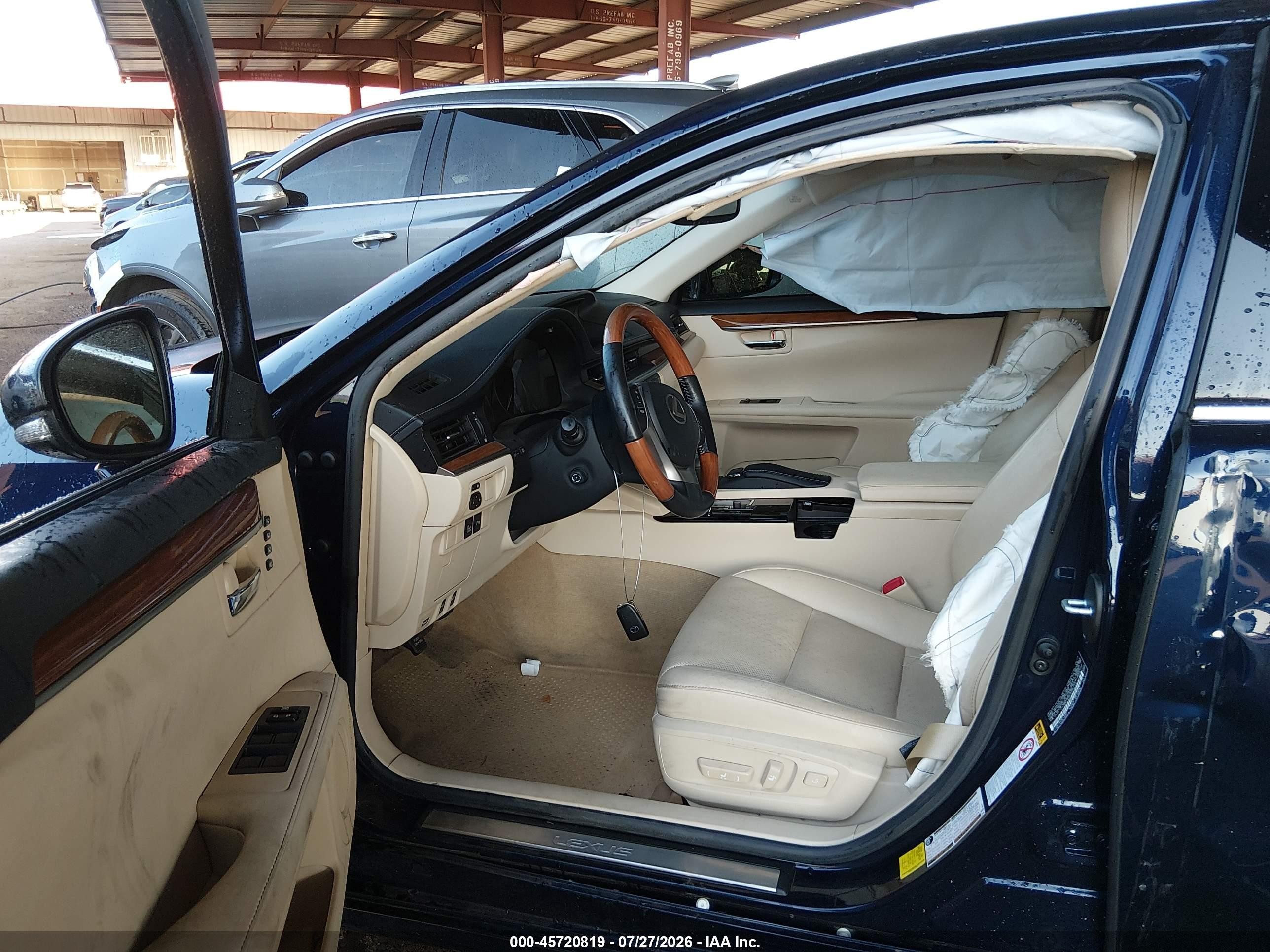 2015 Lexus Es 300h   Blue vin: JTHBW1GGXF2098773