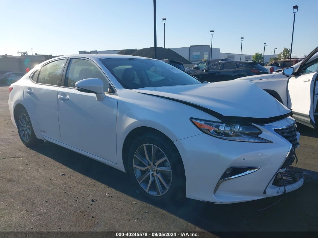 Price & History 2018 Lexus Es 300h 2.5l I-4 Dohc, Vvt, 156hp vin