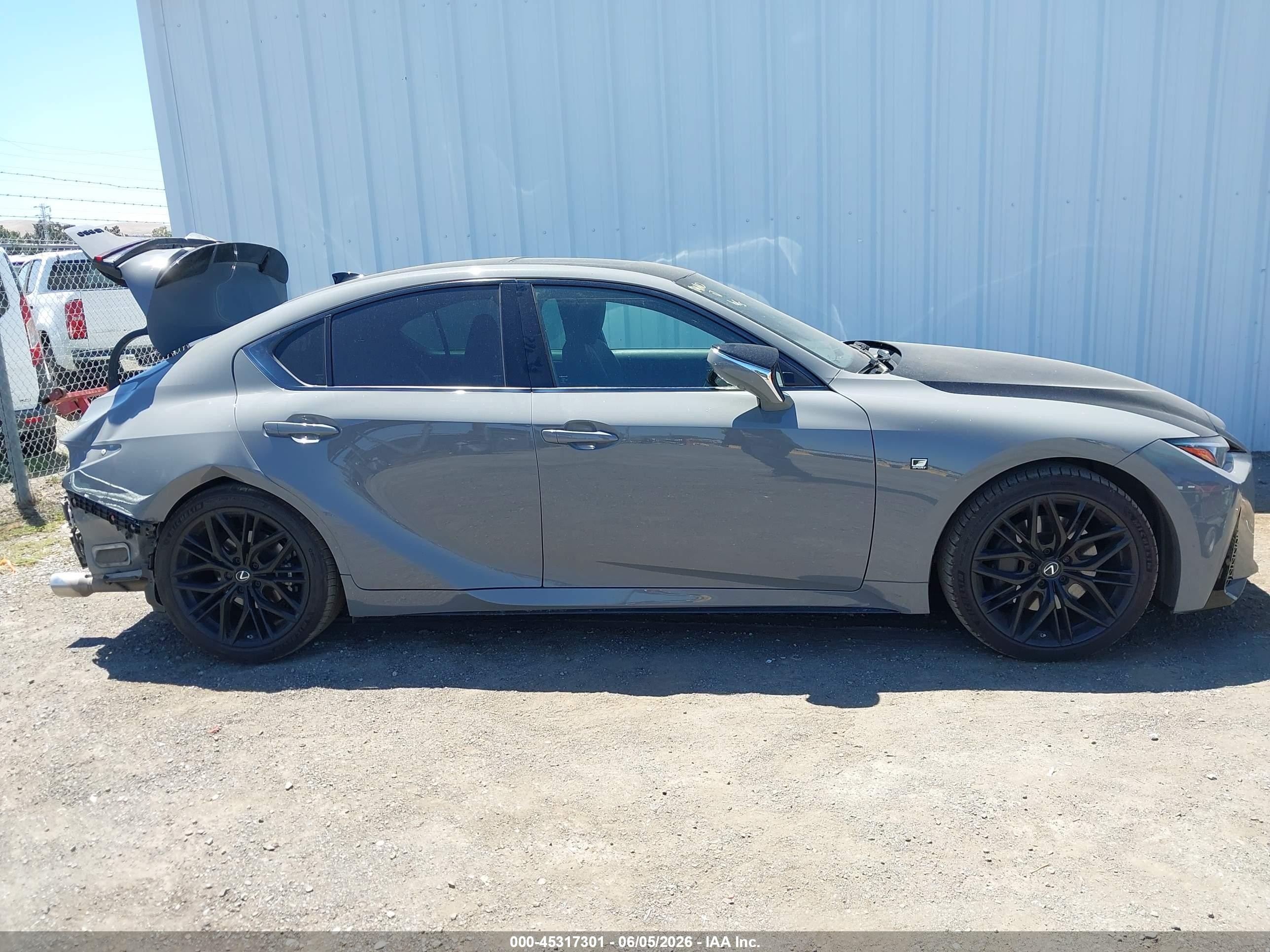 2023 Lexus Is 350 F Sport Design Gray vin: JTHBZ1B24P5062919