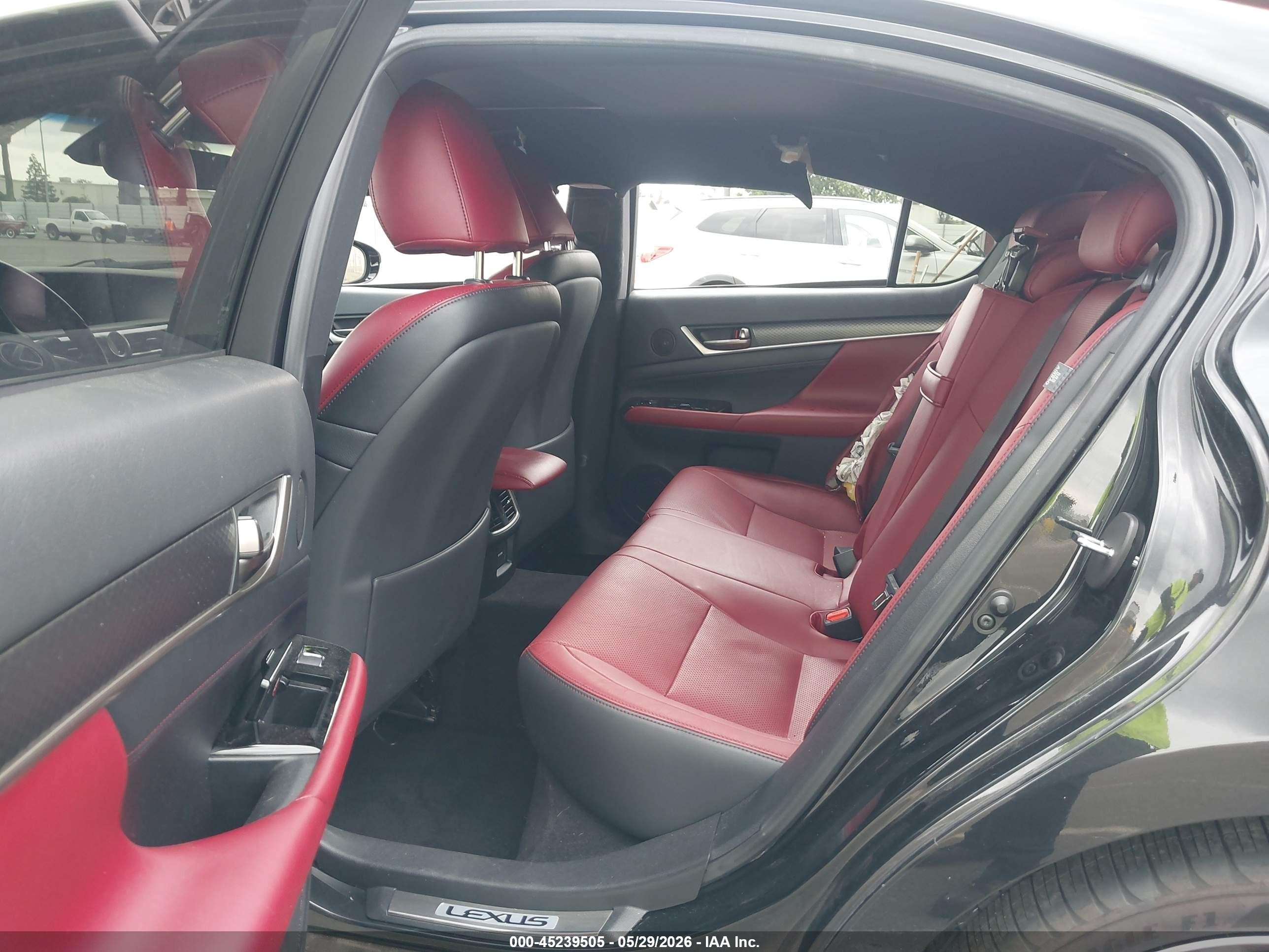 2019 Lexus Gs 350 F Sport Black vin: JTHBZ1BL2KA018216