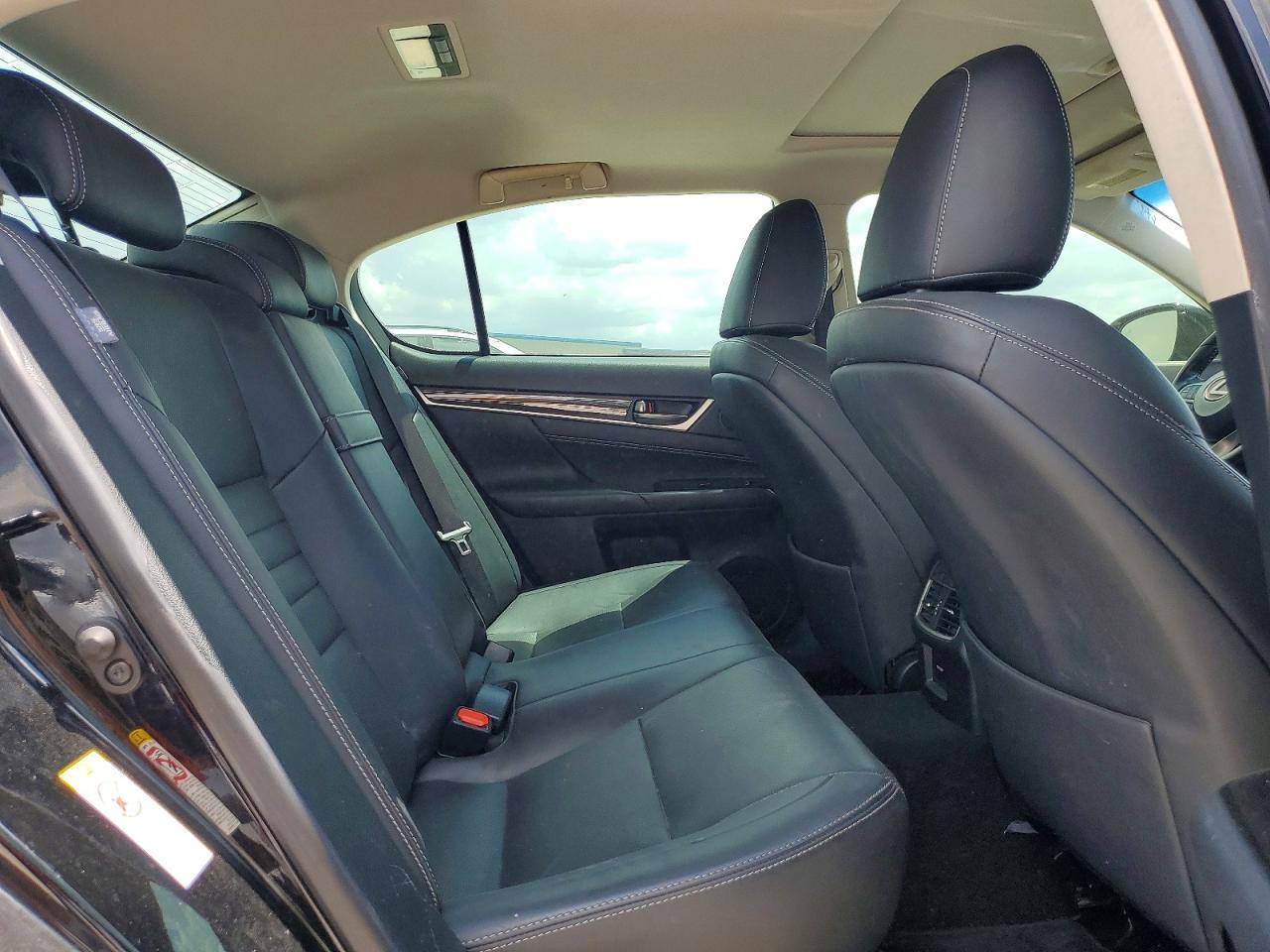 2016 Lexus Gs 350 Base Black vin: JTHBZ1BL4GA007676