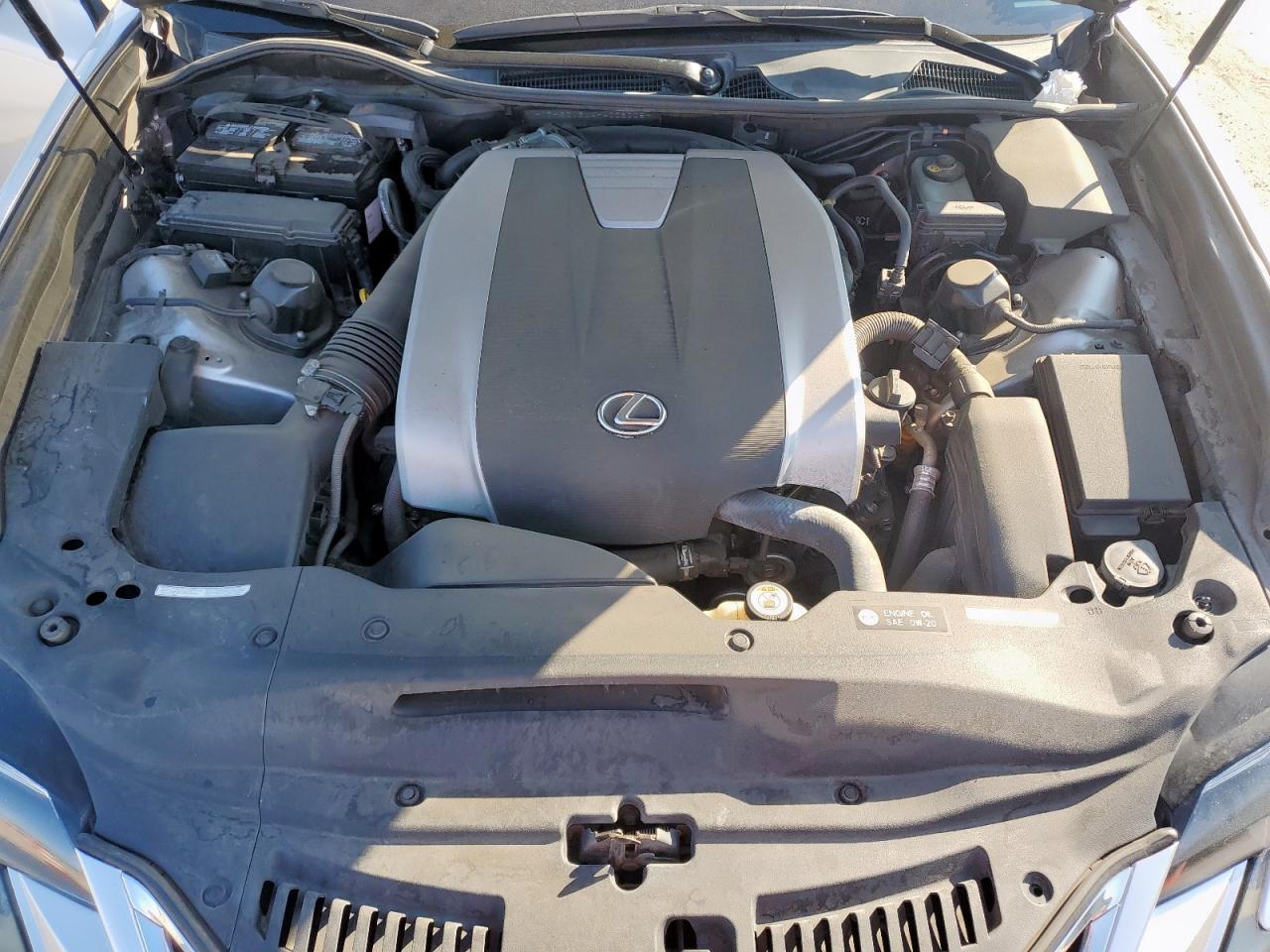 2017 Lexus Gs 350 Base Silver vin: JTHBZ1BL4HA008005