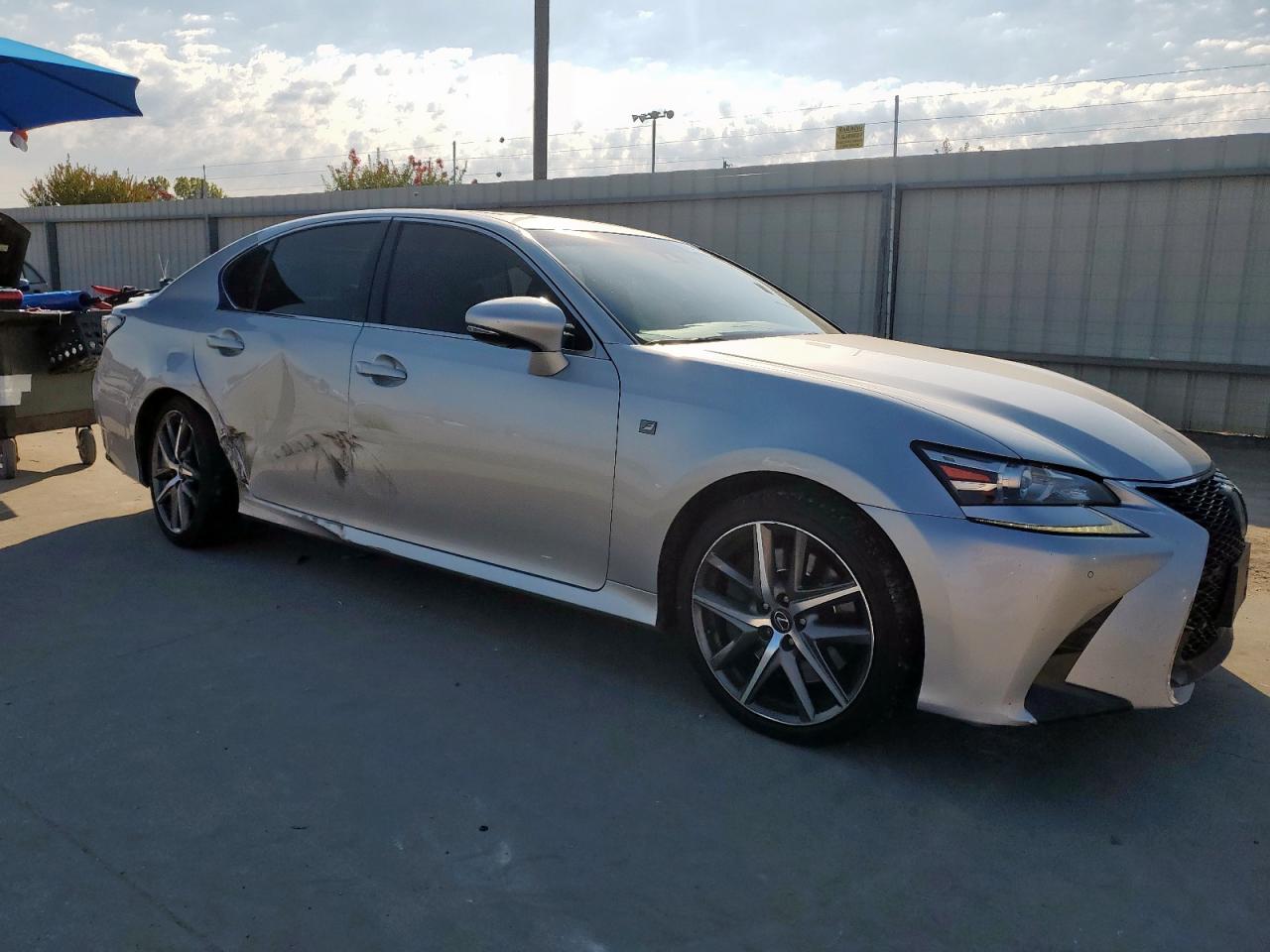2017 Lexus Gs 350 Base Silver vin: JTHBZ1BL4HA008005