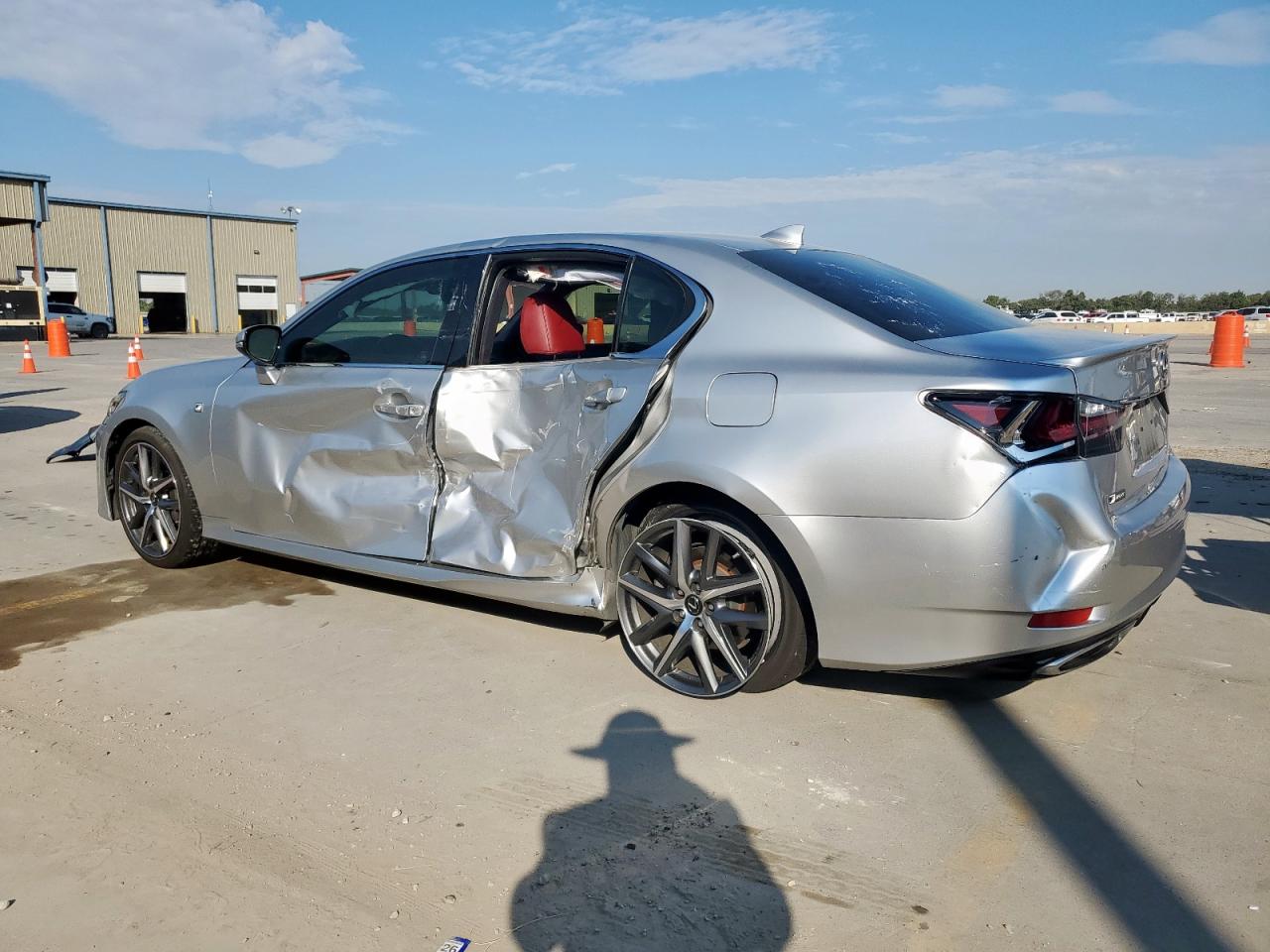 2017 Lexus Gs 350 Base Silver vin: JTHBZ1BL4HA008005
