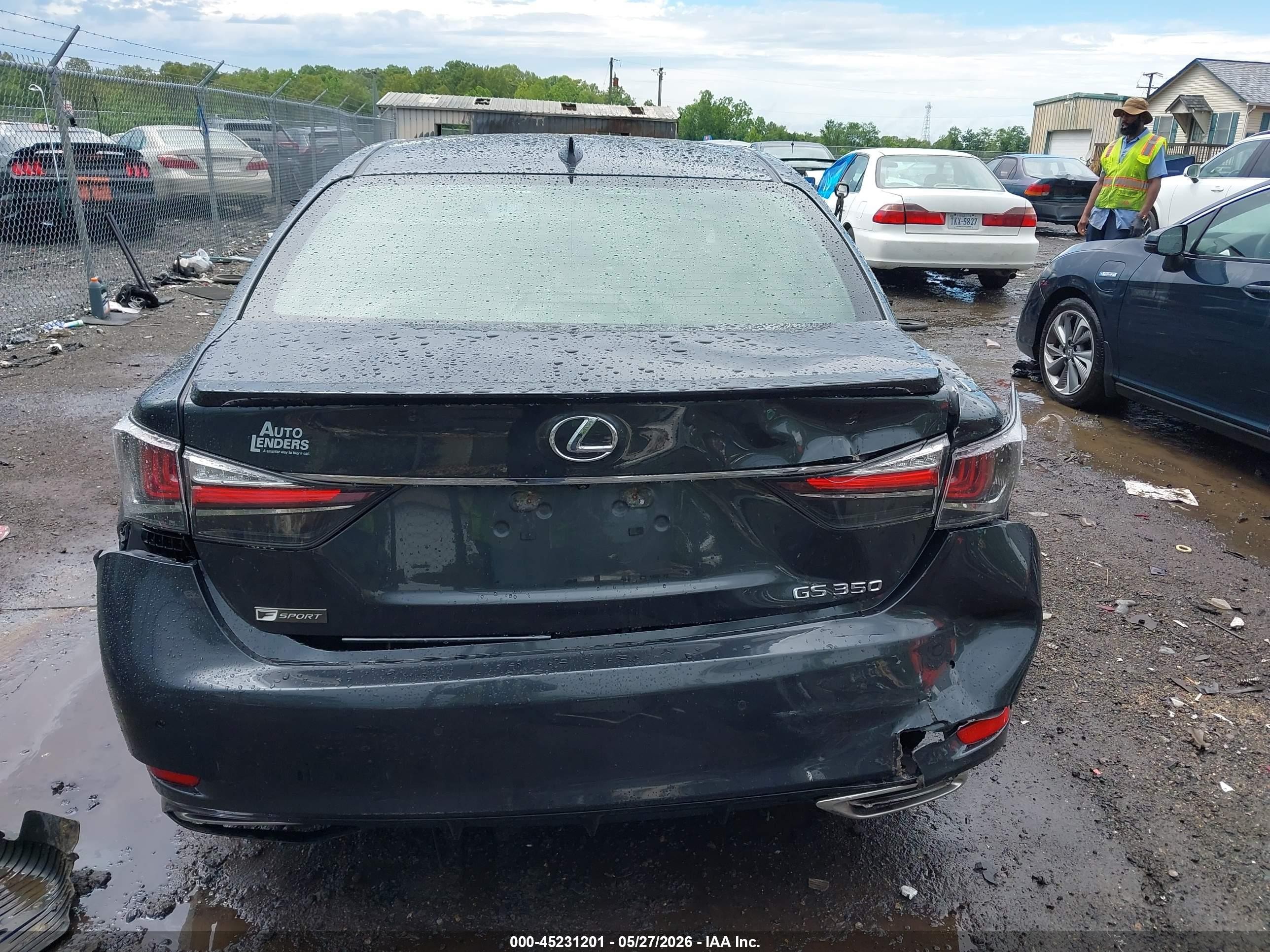 2017 Lexus Gs 350 F Sport Gray vin: JTHBZ1BL7HA009939