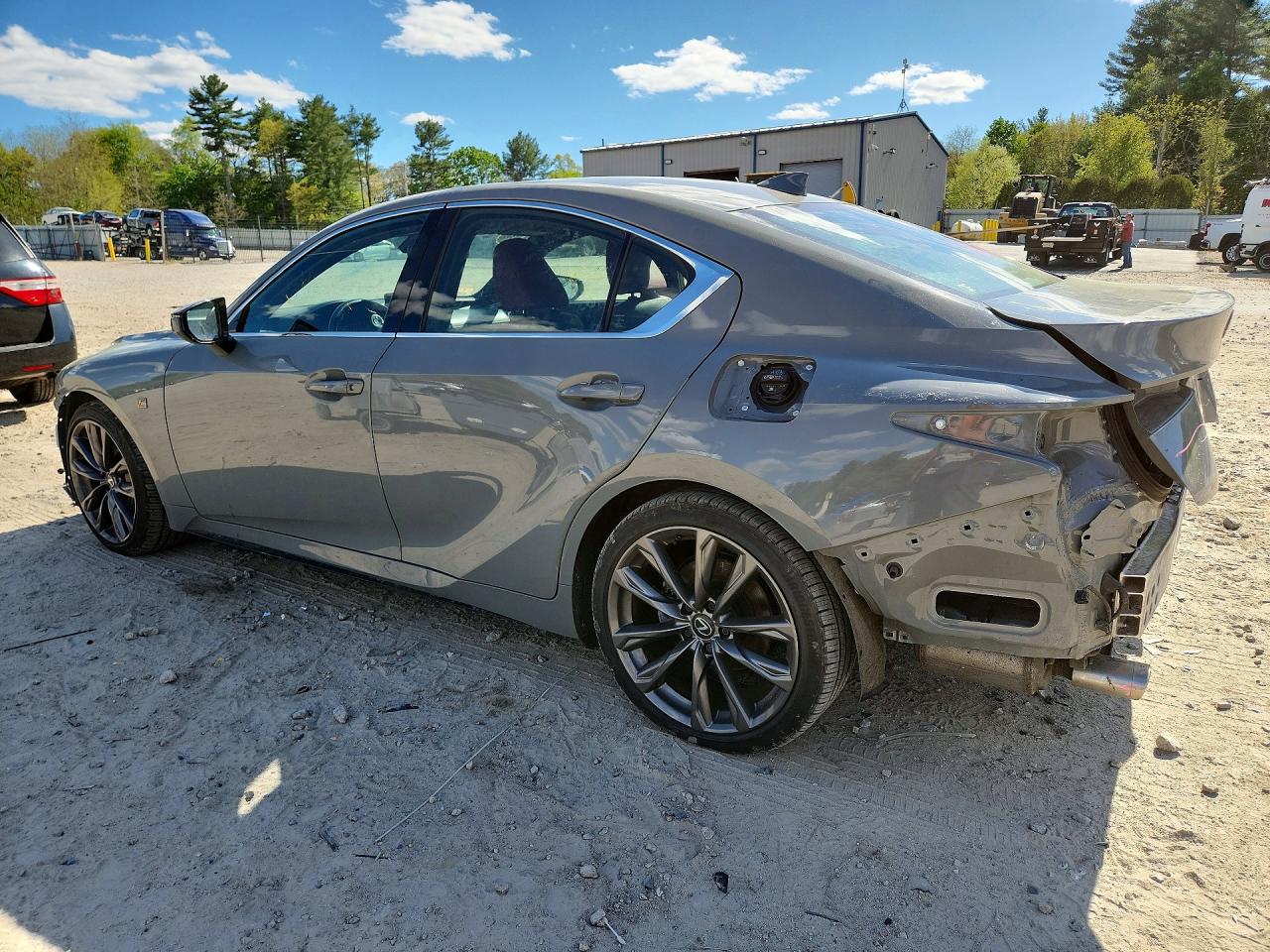 2024 Lexus Is 350 F Sport Design Серый vin: JTHBZ1E25R5034996
