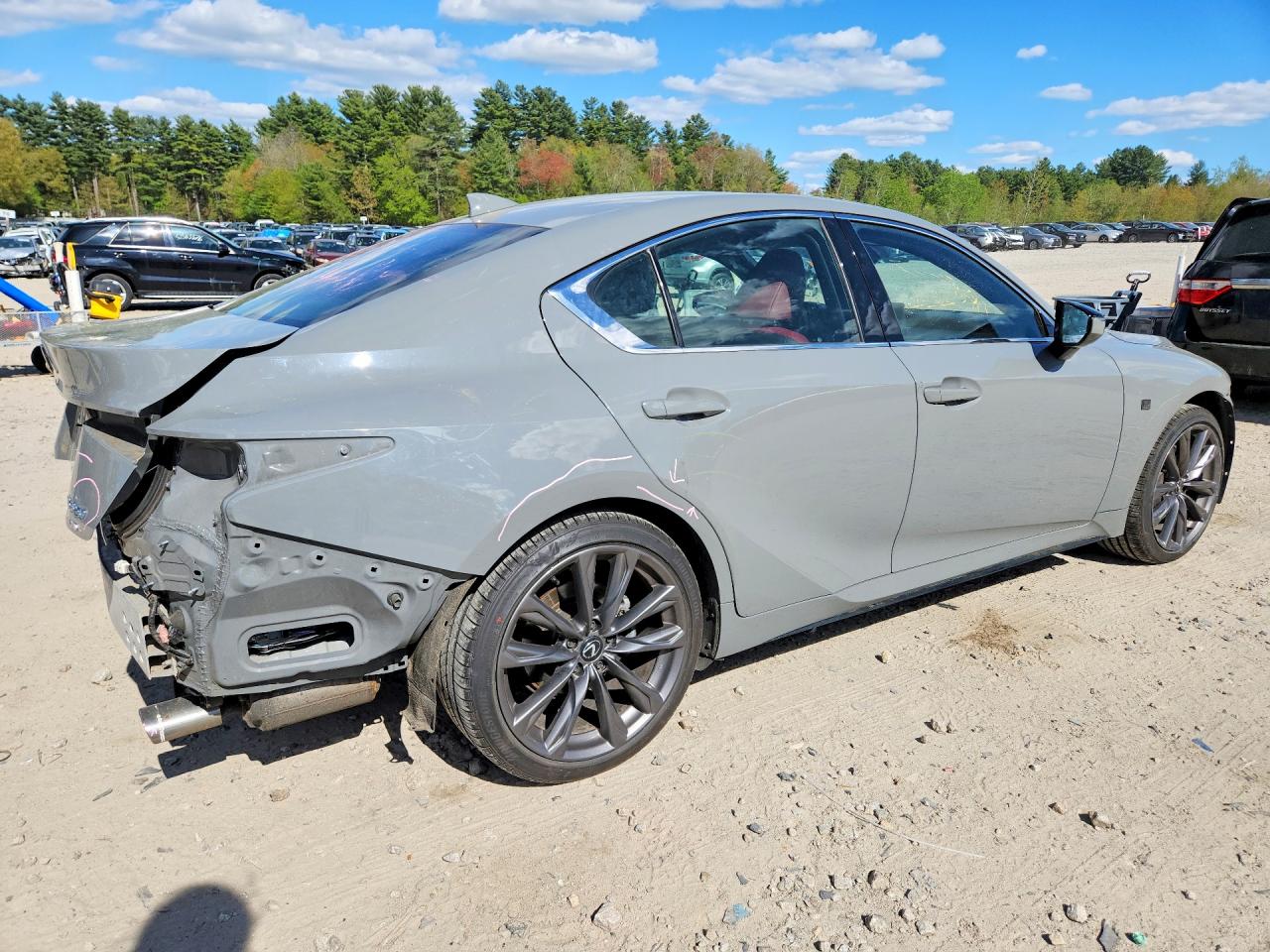 2024 Lexus Is 350 F Sport Design Серый vin: JTHBZ1E25R5034996