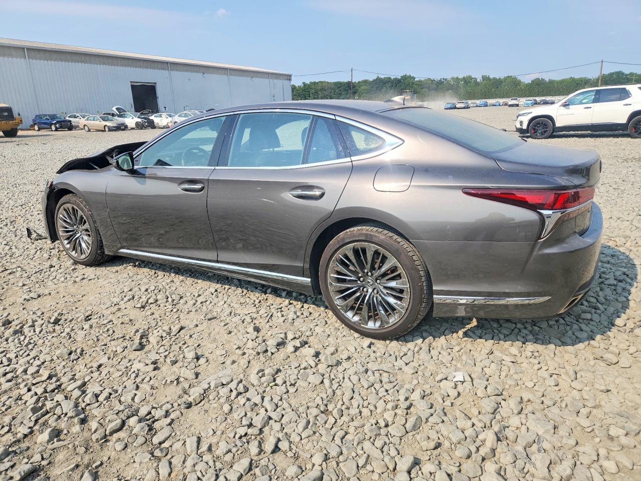 2018 Lexus Ls 500 Base Gray vin: JTHC51FF7J5003478