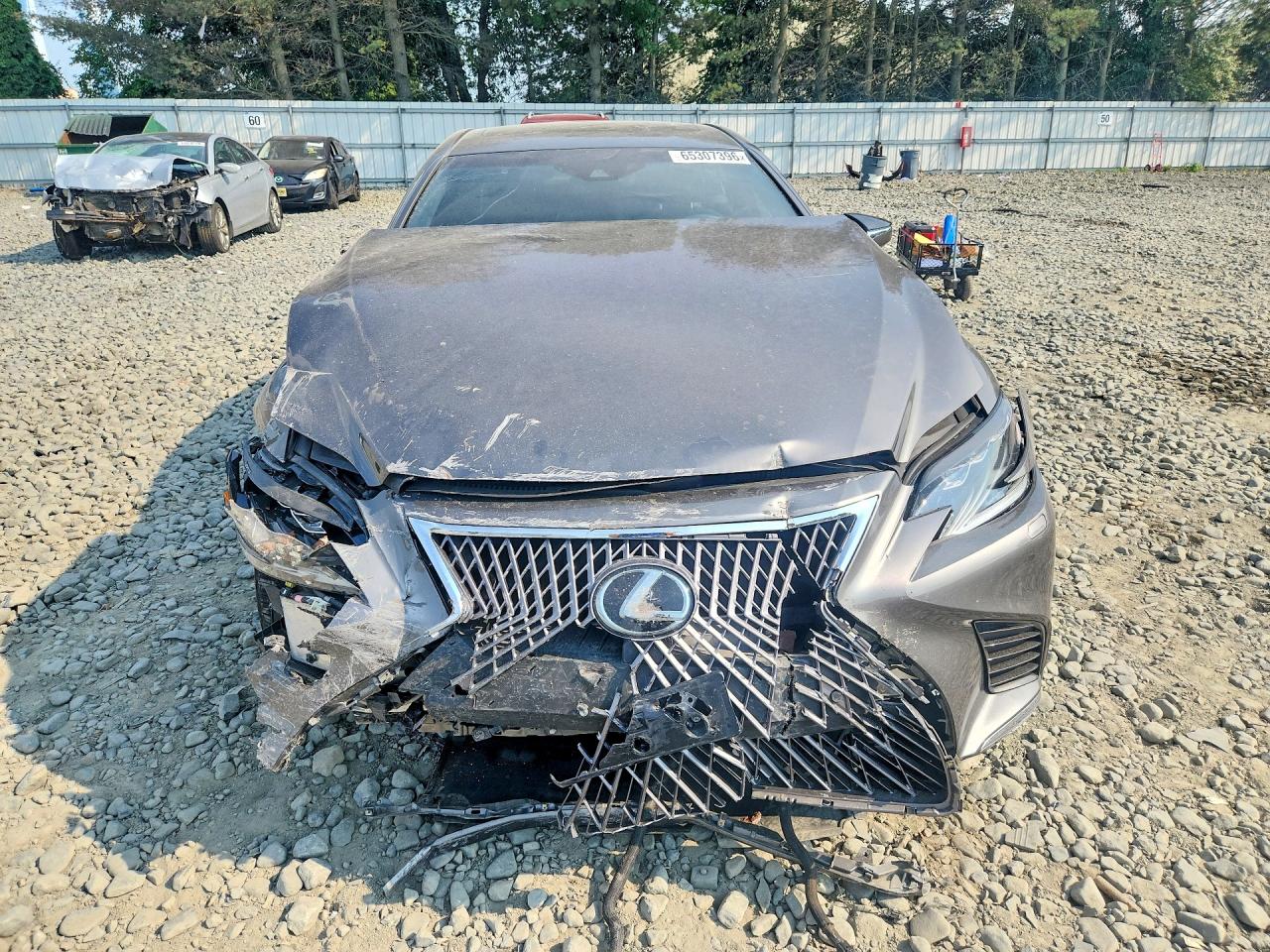 2018 Lexus Ls 500 Base Gray vin: JTHC51FF7J5003478