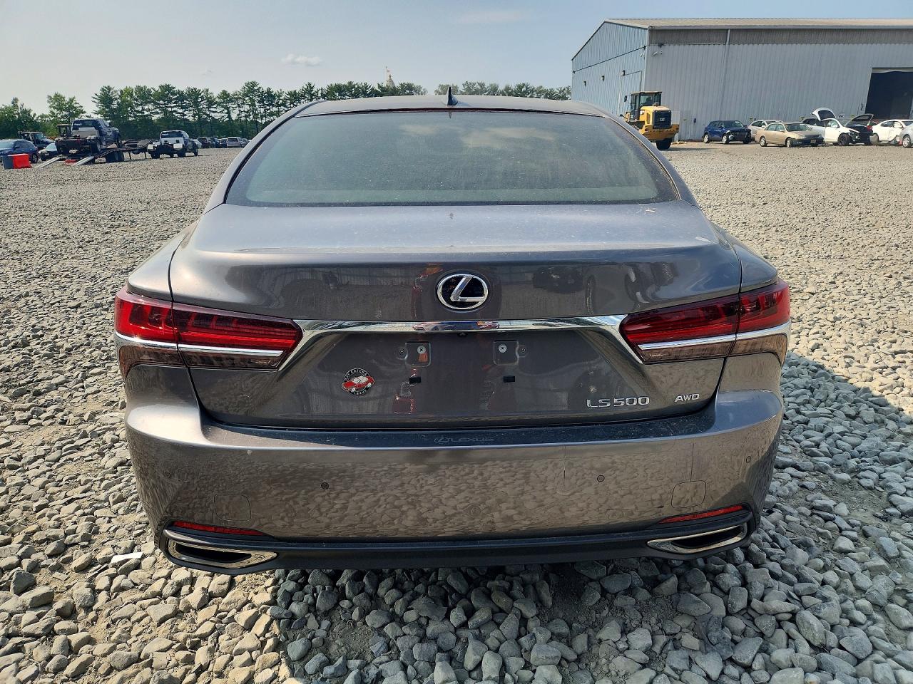 2018 Lexus Ls 500 Base Gray vin: JTHC51FF7J5003478