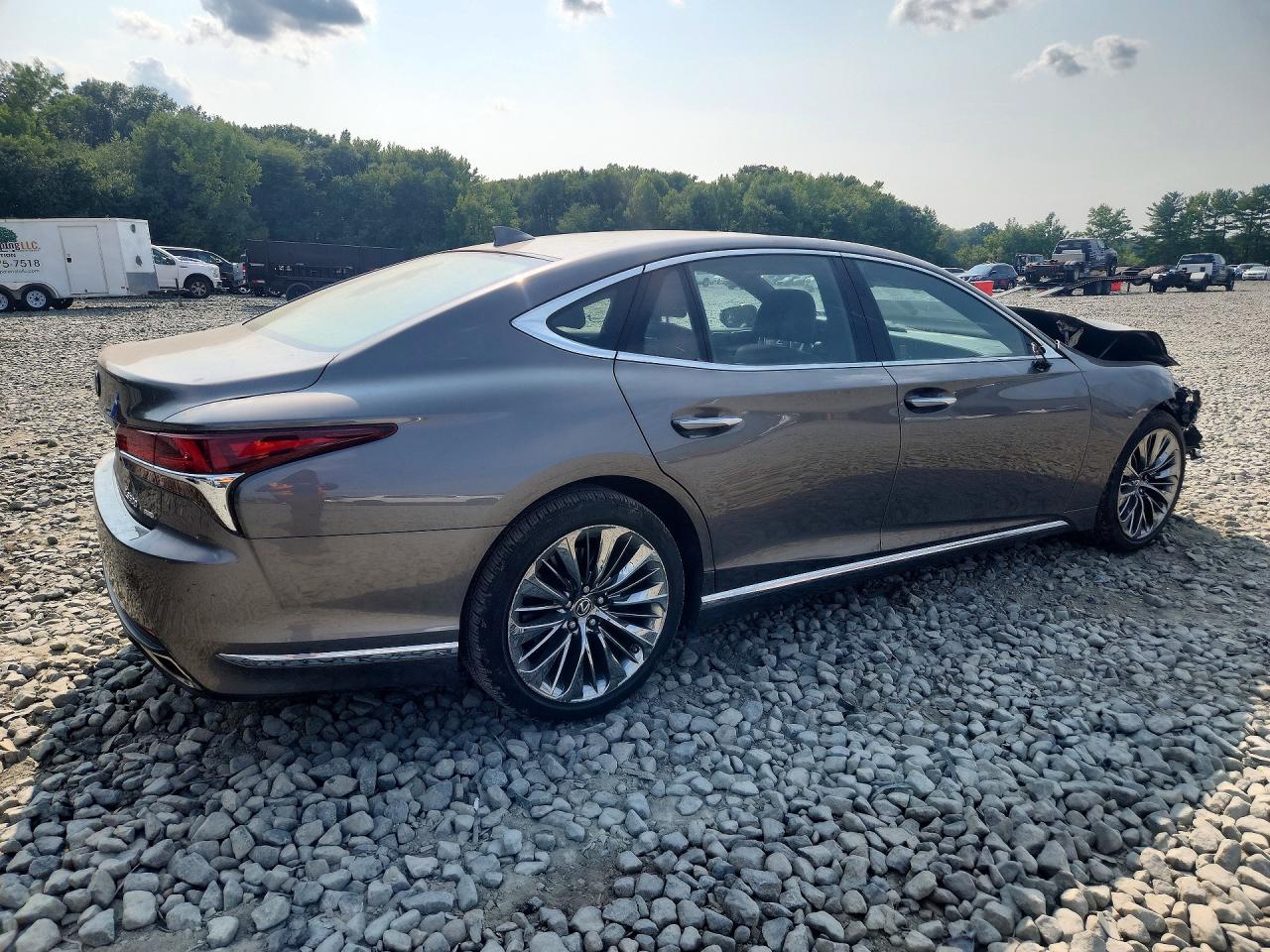 2018 Lexus Ls 500 Base Gray vin: JTHC51FF7J5003478