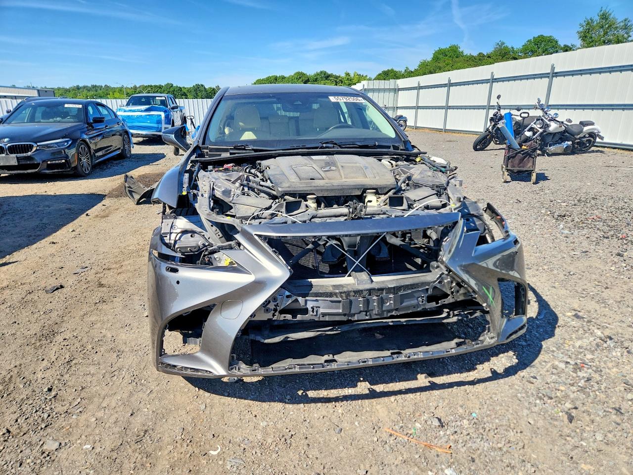 2018 Lexus Ls 500 Base Gray vin: JTHC51FF9J5005281