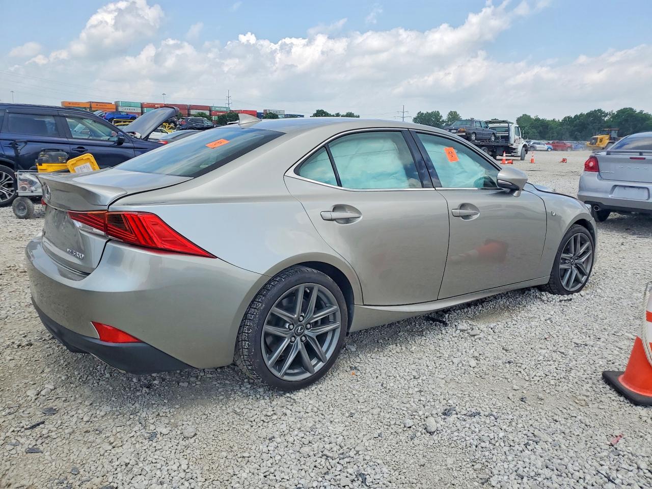 2018 Lexus Is 300 Gray vin: JTHC81D23J5032564