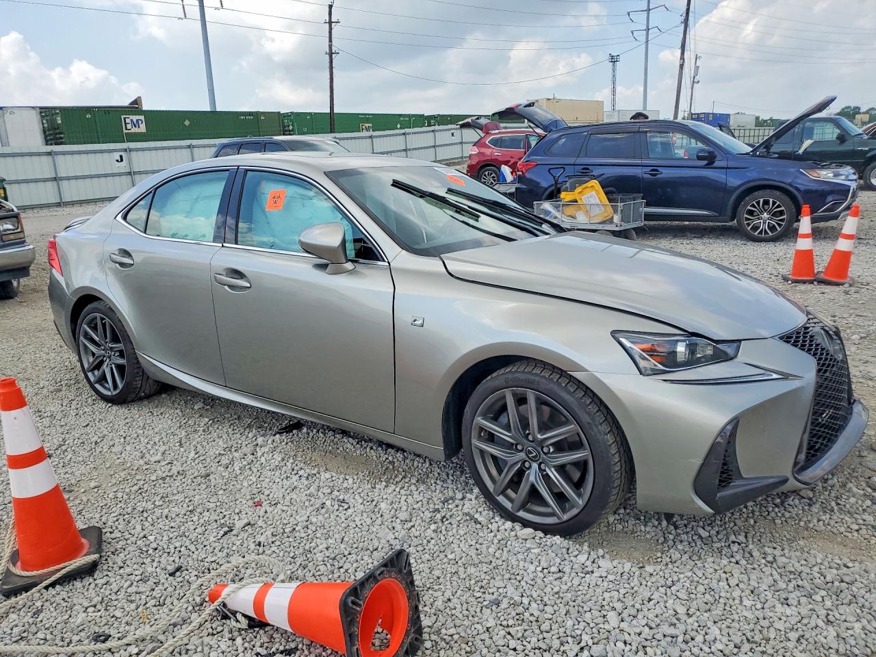 2018 Lexus Is 300 Gray vin: JTHC81D23J5032564