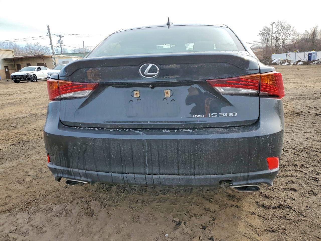 2018 Lexus Is 300 Base Black vin: JTHC81D24J5025932