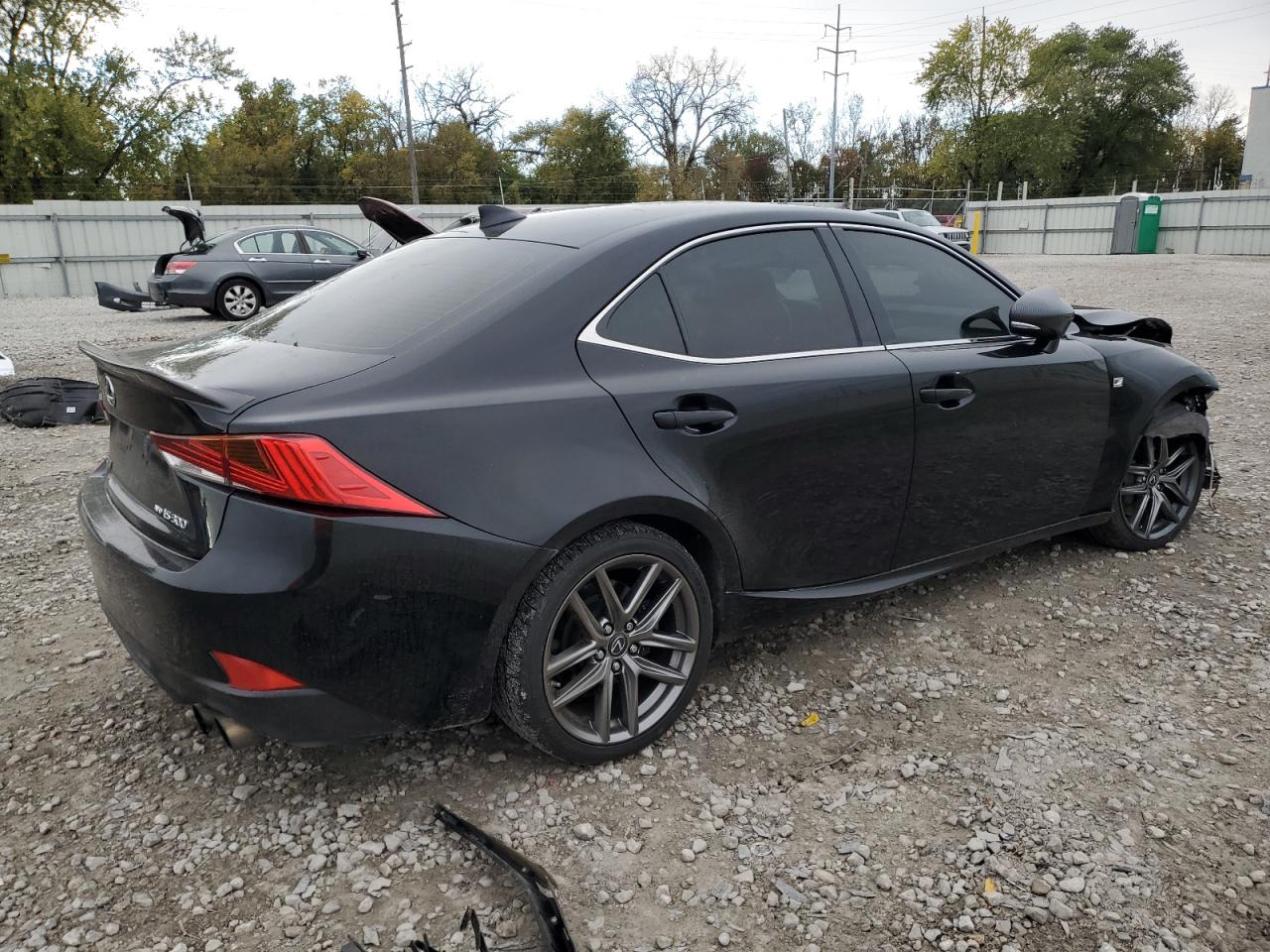 2018 Lexus Is 300 Черный vin: JTHC81D25J5026667