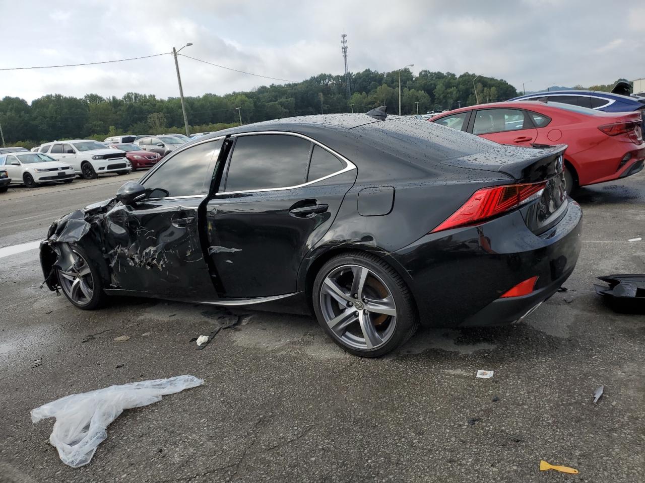 2018 Lexus Is 300 Черный vin: JTHC81D27J5026847