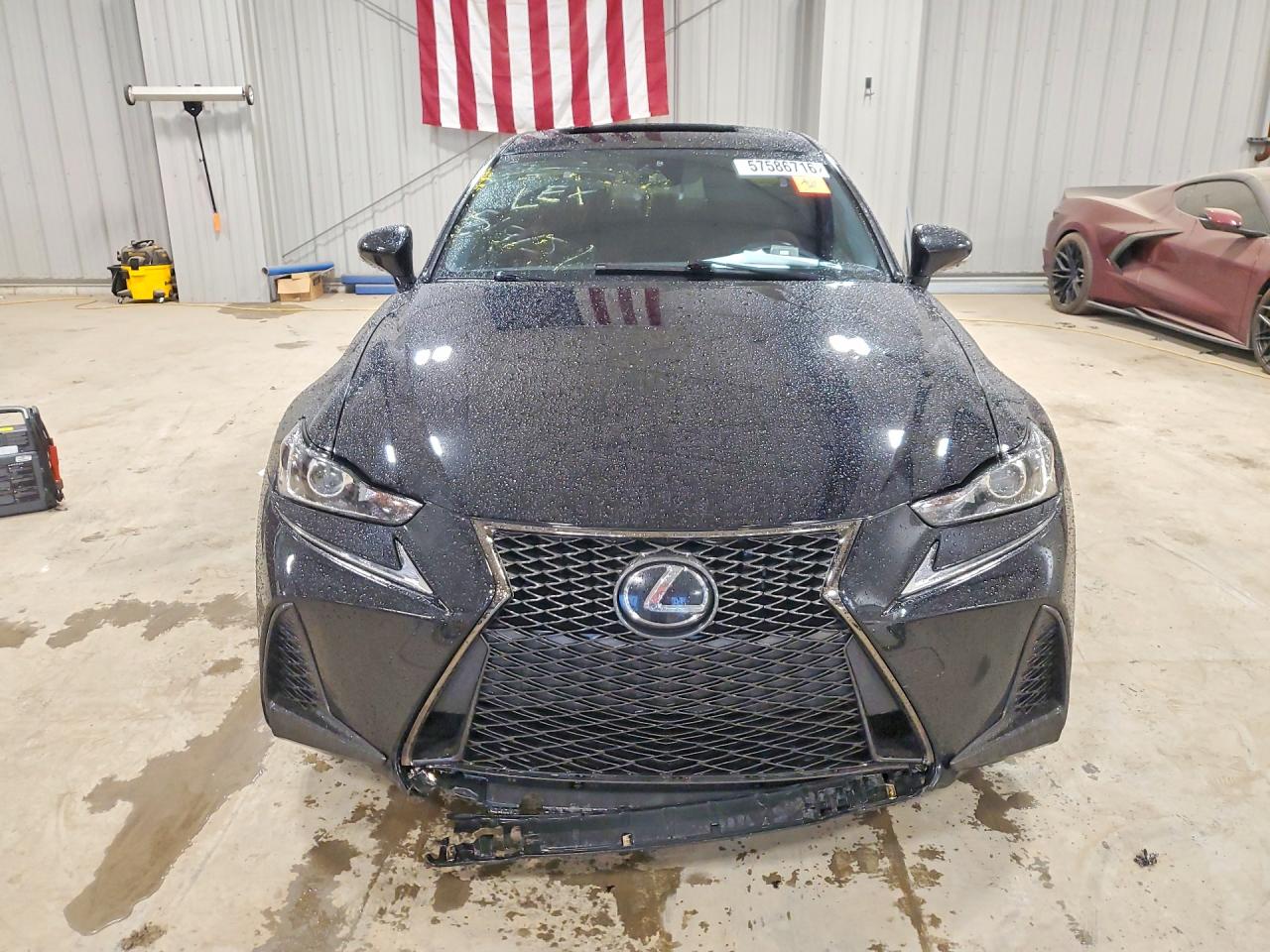 2019 Lexus Is 300 Черный vin: JTHC81D29K5036104