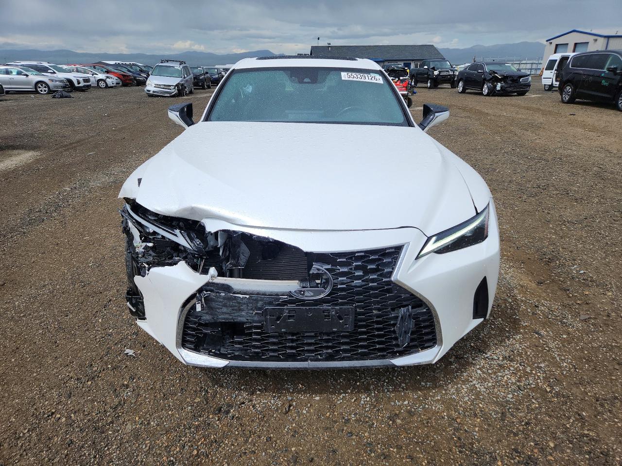 2021 Lexus Is 300 White vin: JTHC81F29M5044834