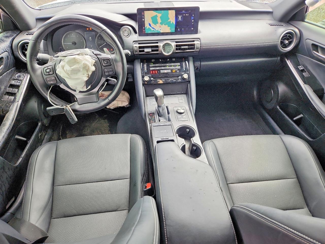 2021 Lexus Is 300 White vin: JTHC81F29M5044834