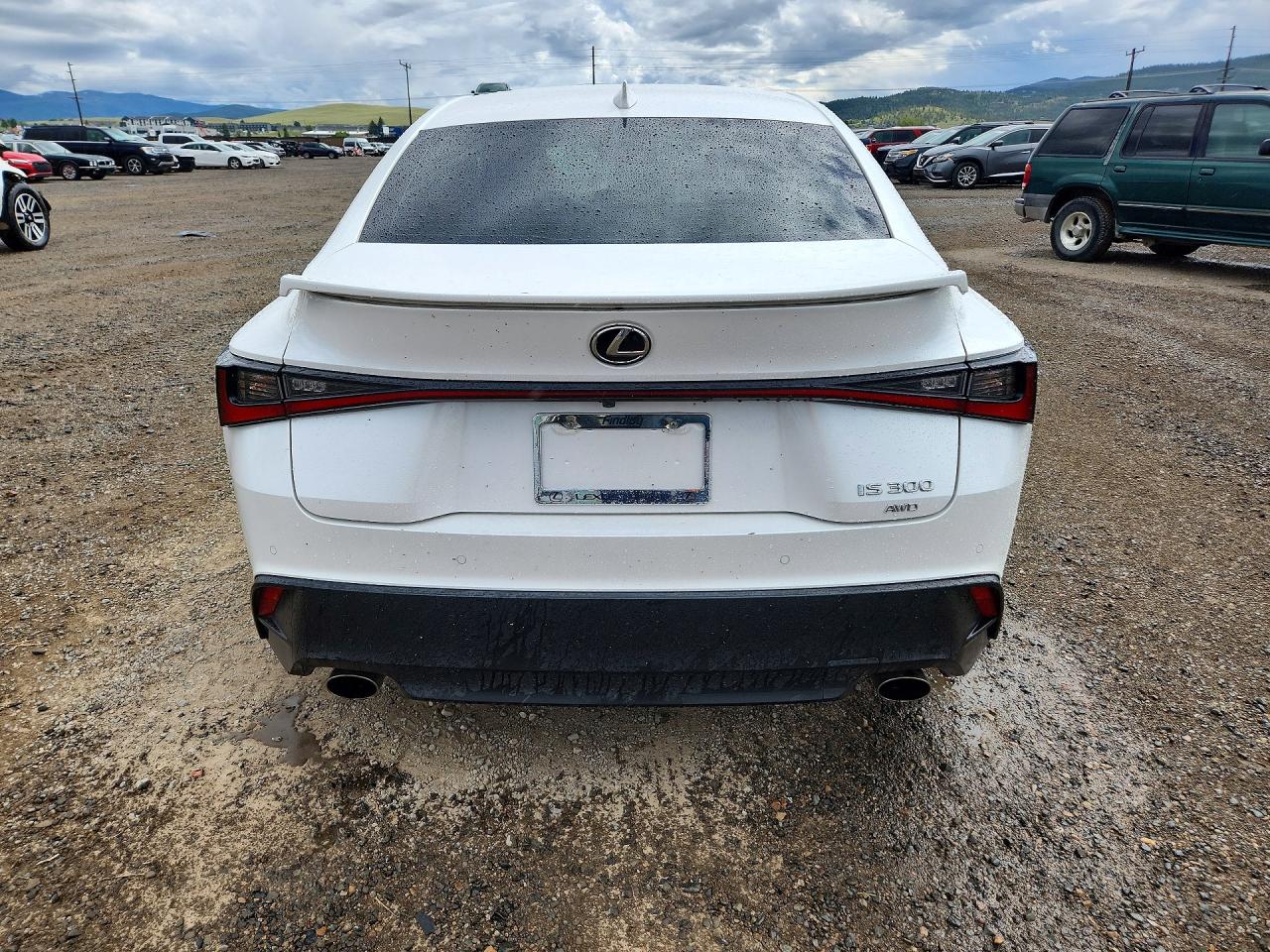 2021 Lexus Is 300 White vin: JTHC81F29M5044834