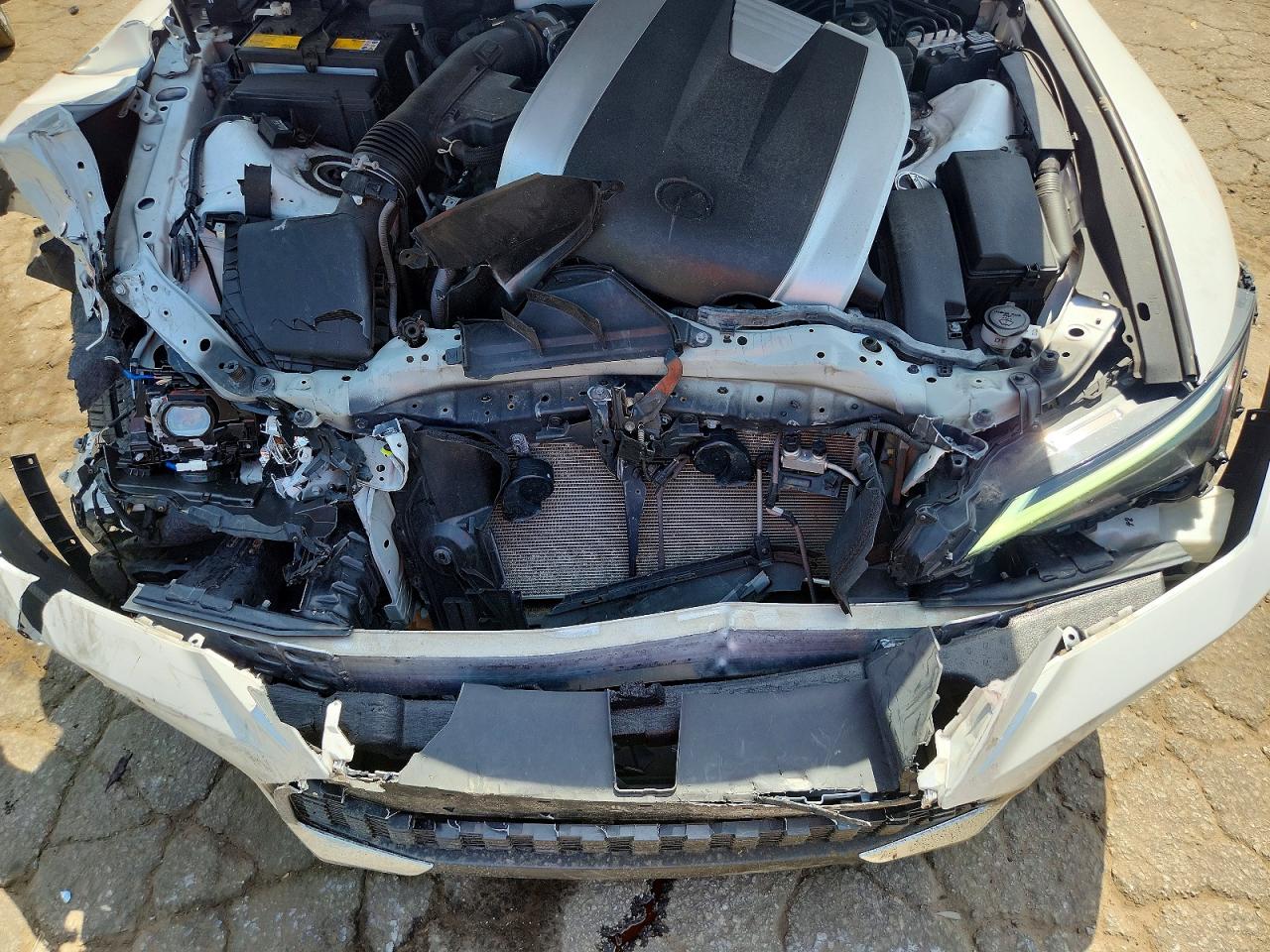 2022 Lexus Is 300 White vin: JTHC81F2XN5049719