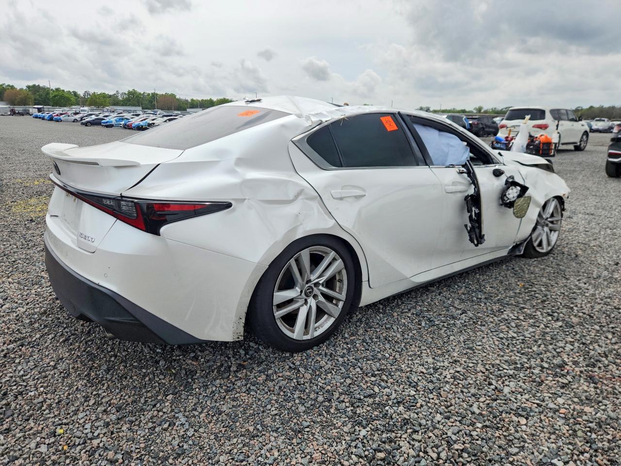 2021 Lexus Is 300 Base Белый vin: JTHCA1D27M5116220