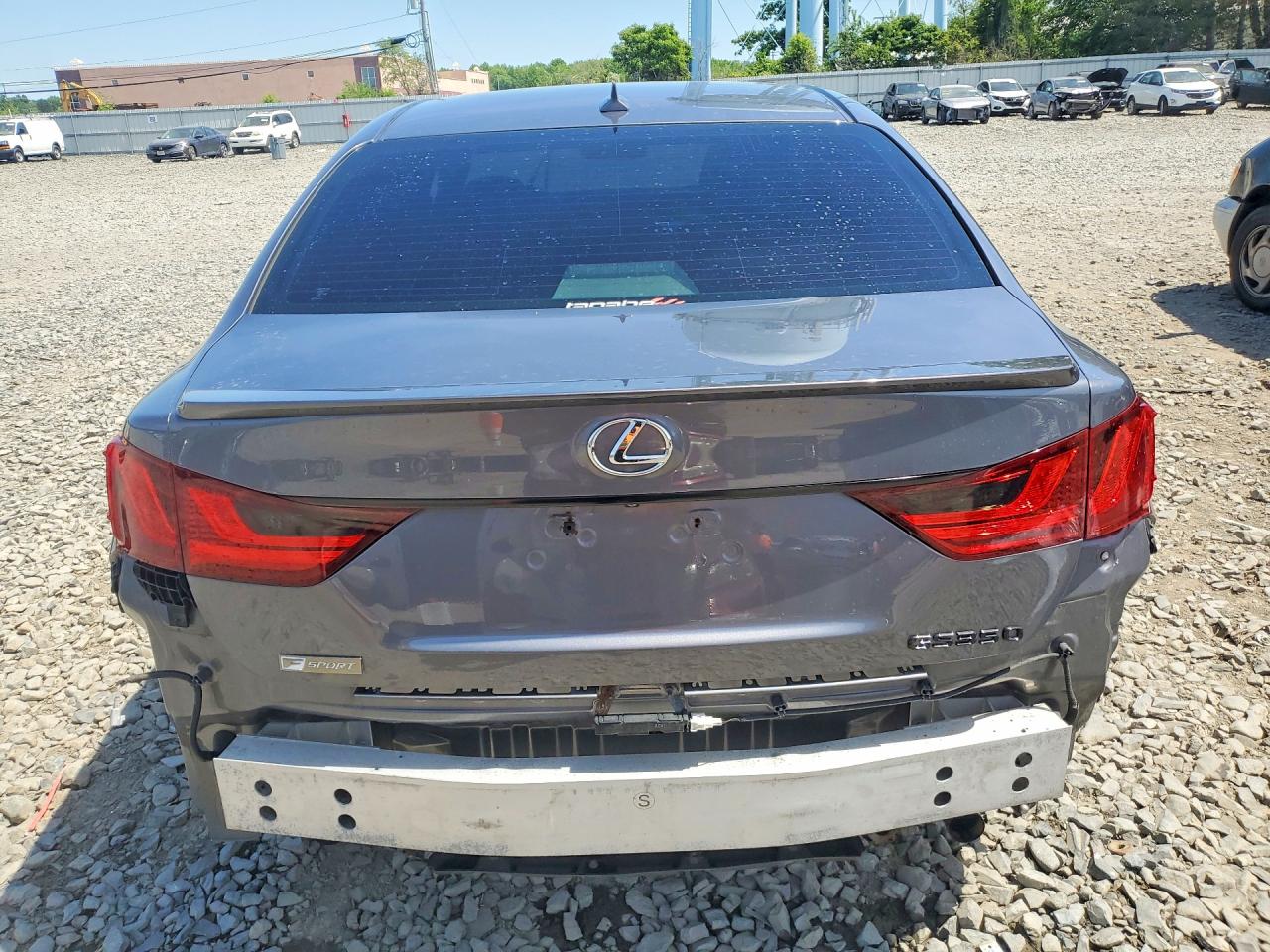 2013 Lexus Gs 350 Gray vin: JTHCE1BL0D5000602