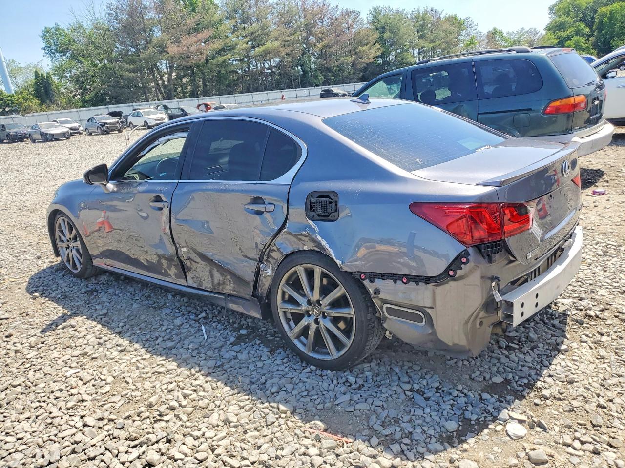 2013 Lexus Gs 350 Gray vin: JTHCE1BL0D5000602