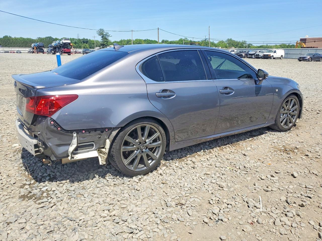 2013 Lexus Gs 350 Gray vin: JTHCE1BL0D5000602