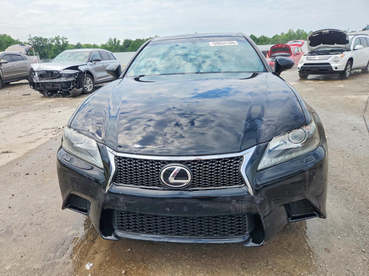 2013 Lexus Gs 350 Черный vin: JTHCE1BL0D5002902