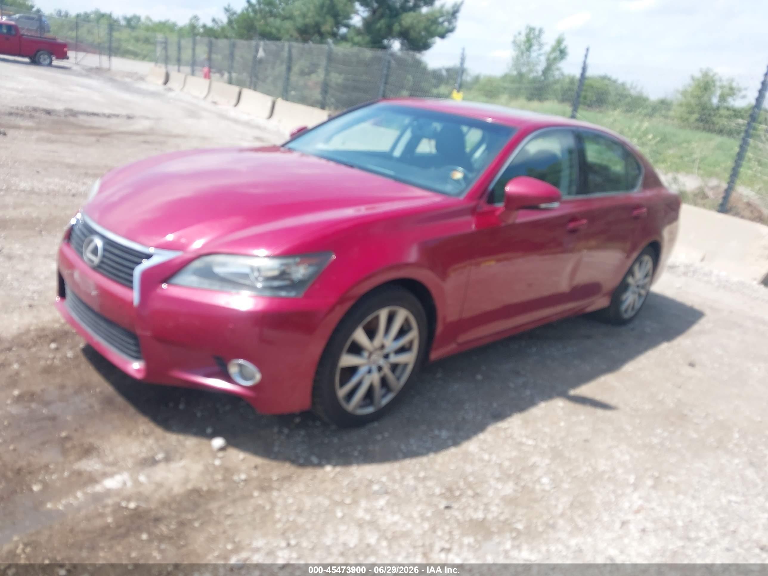 2013 Lexus Gs 350   Red vin: JTHCE1BL0D5006139