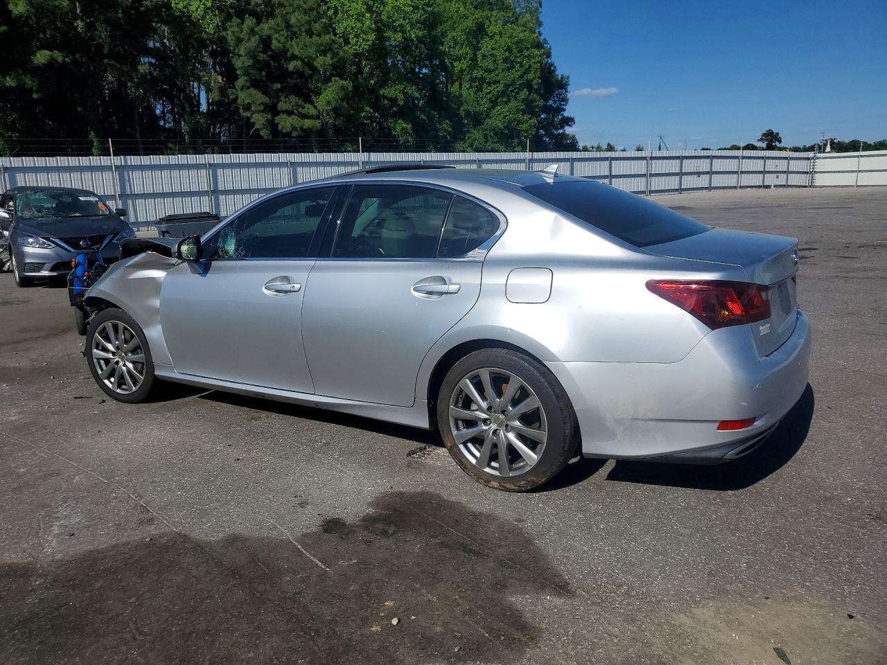 2013 Lexus Gs 350 Silver vin: JTHCE1BL0D5009221