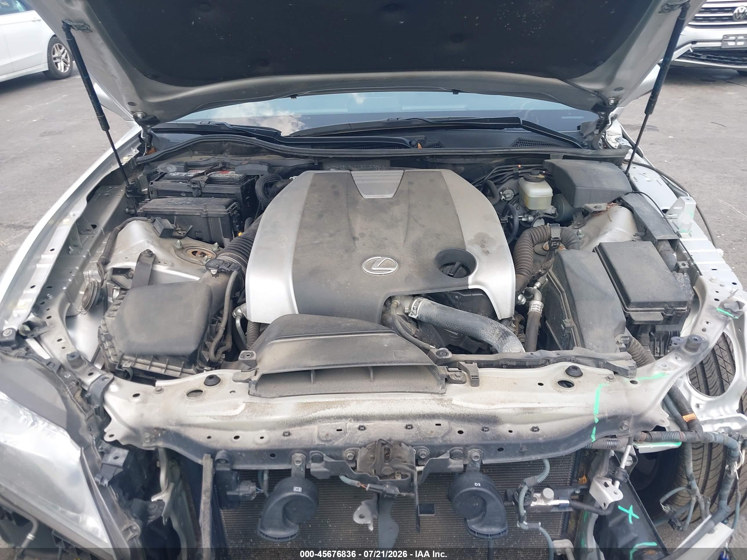 2013 Lexus Gs 350   Silver vin: JTHCE1BL0D5012314